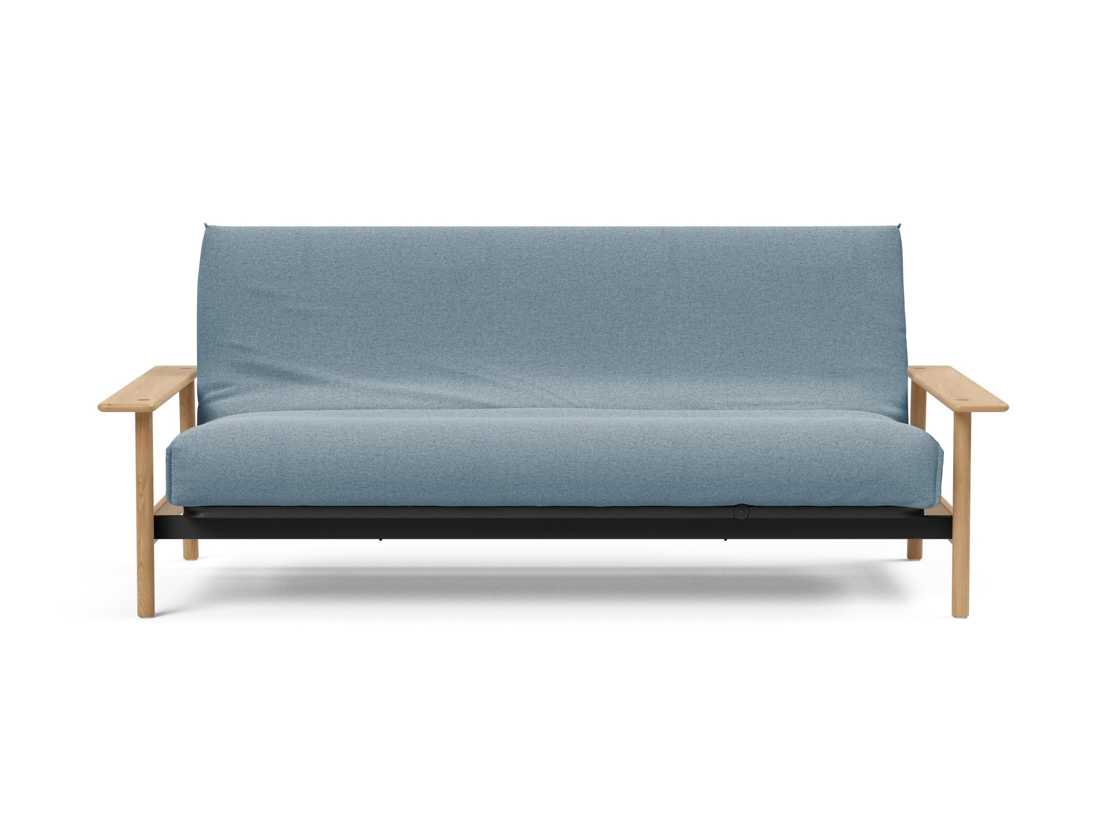 Erleben Sie das Balder Bettsofa 140 Nordic Cover Soft Spring von Innovation Living – eine perfekte Kombination aus modernem Stil und optimalem Schlafkomfort.