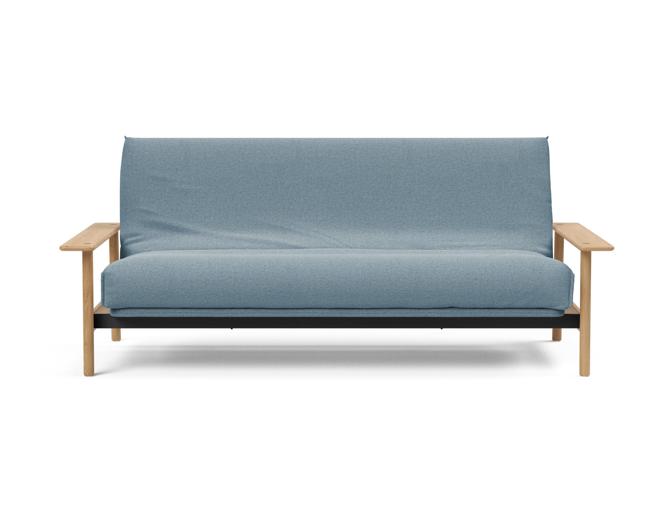 Entdecken Sie das Balder Bettsofa 140 Nordic Cover: stilvolles Design, hochwertige Soft Spring Matratze, ideal für vielseitige Wohnräume.
