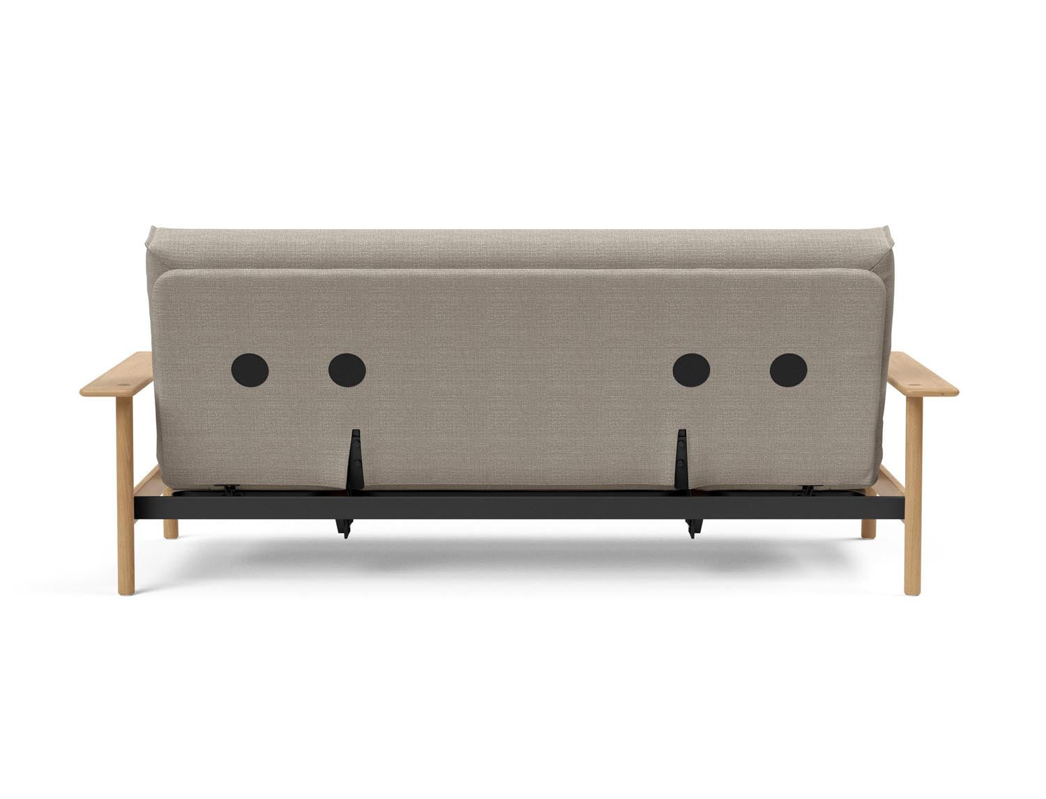 Erleben Sie das Balder Bettsofa 140 Nordic Cover: modernes Design, bequeme Soft Spring Matratze, perfekt für flexible Wohnlösungen.
