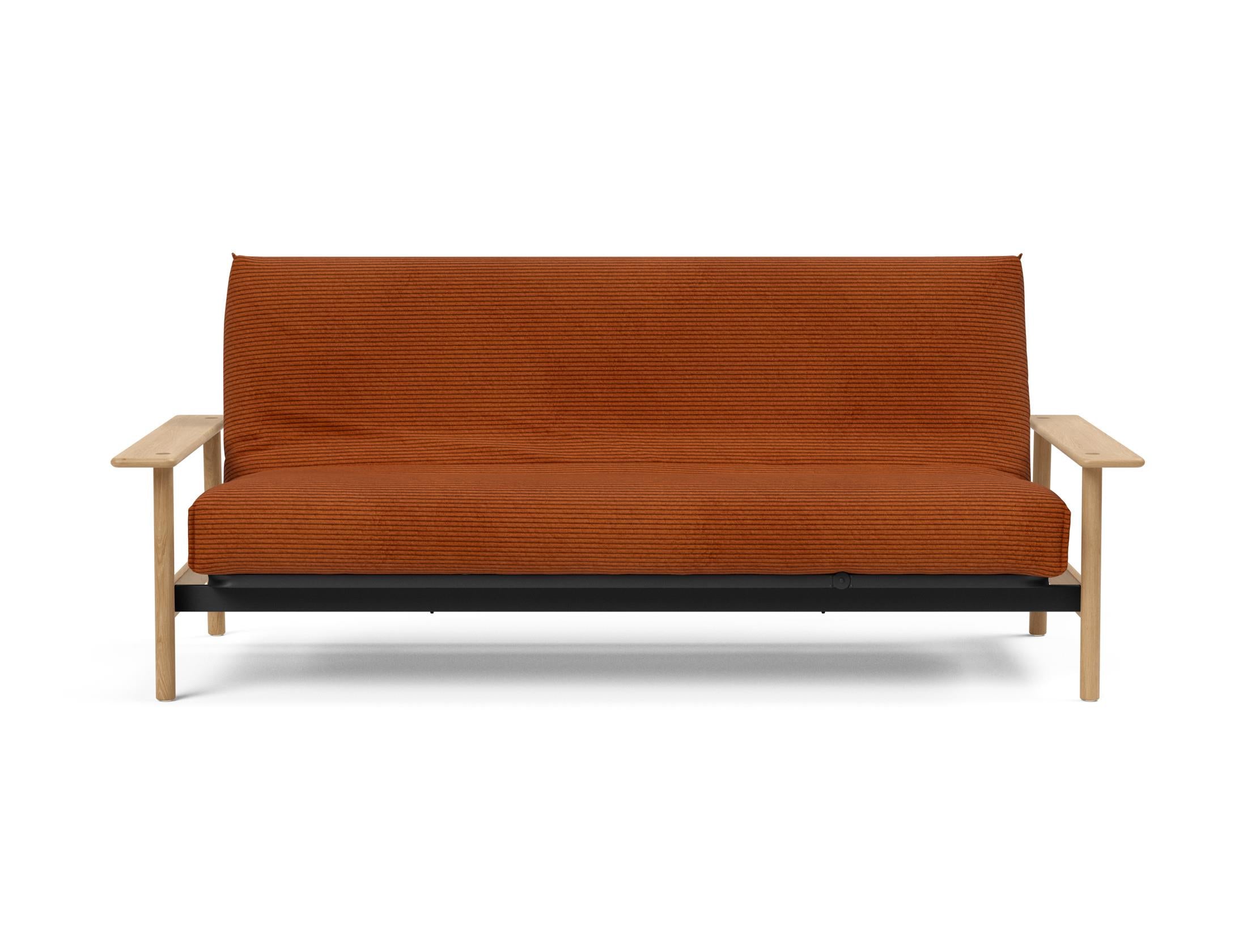 Entdecken Sie das Balder Bettsofa 140 Nordic Cover Soft Spring von Innovation Living – stilvolles Design trifft auf höchsten Schlafkomfort für Ihr Zuhause.