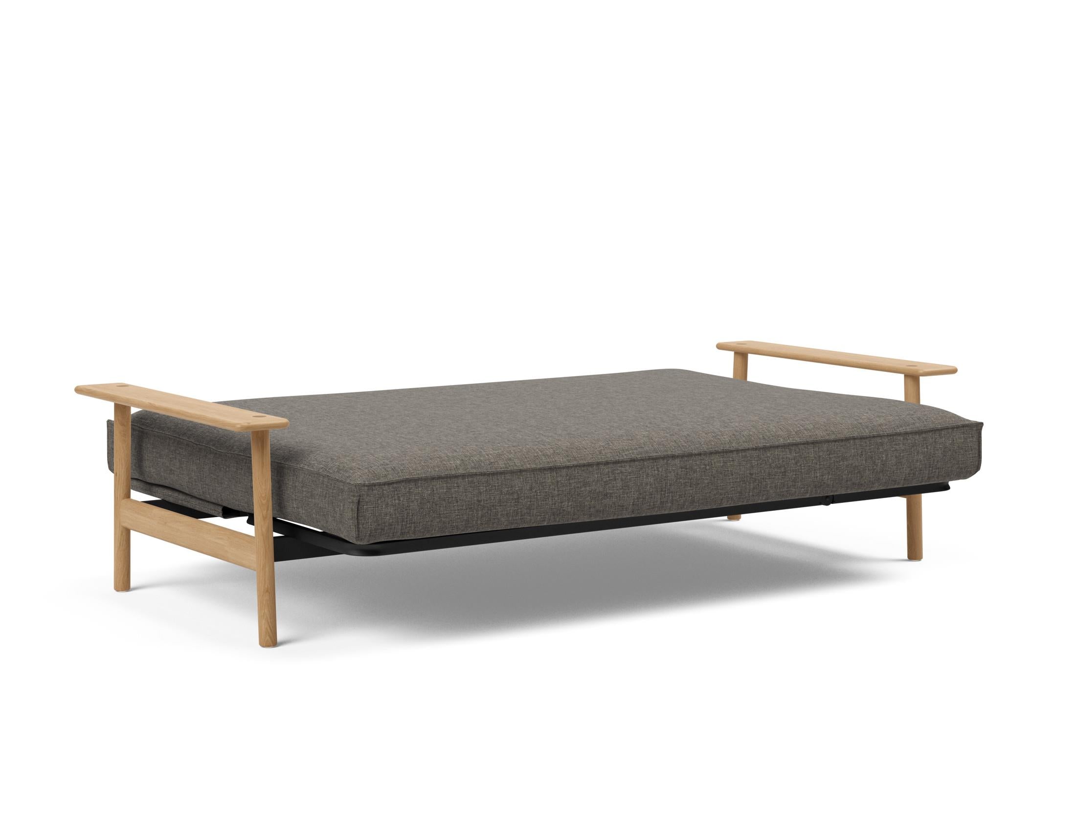 Erleben Sie das Balder Bettsofa 140 Sharp Plus Cover Soft Spring von Innovation Living – modernes Design, hervorragender Komfort und vielseitig einsetzbar.