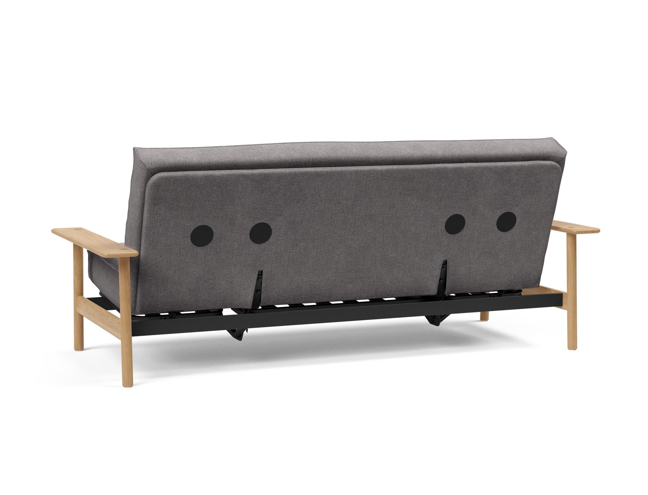 Entdecken Sie das Balder Bettsofa 140 Sharp Plus Cover Soft Spring von Innovation Living – stilvoll, bequem und ideal für jedes Zuhause.
