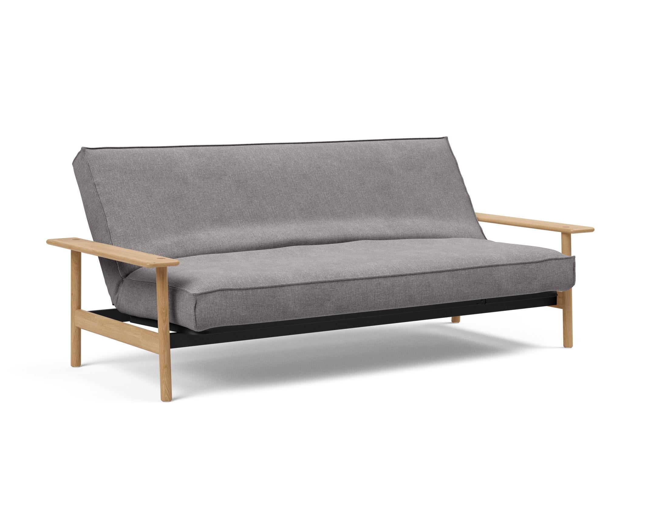 Erleben Sie das Balder Bettsofa 140 Sharp Plus Cover Soft Spring von Innovation Living – modernes Design, hervorragender Komfort und vielseitig einsetzbar.