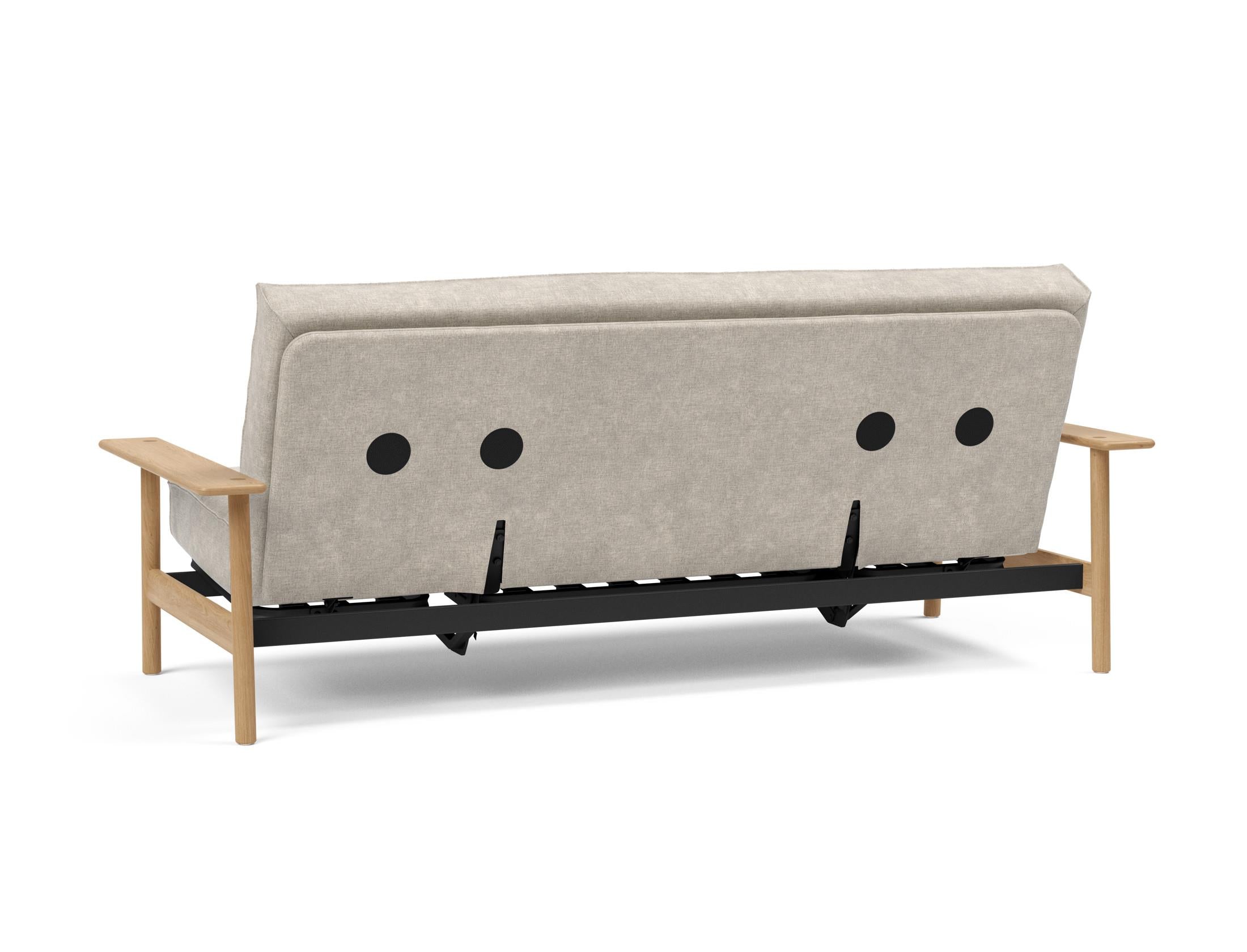 Entdecken Sie das Balder Bettsofa 140 Sharp Plus Cover Soft Spring von Innovation Living – stilvoll, bequem und ideal für jedes Zuhause.