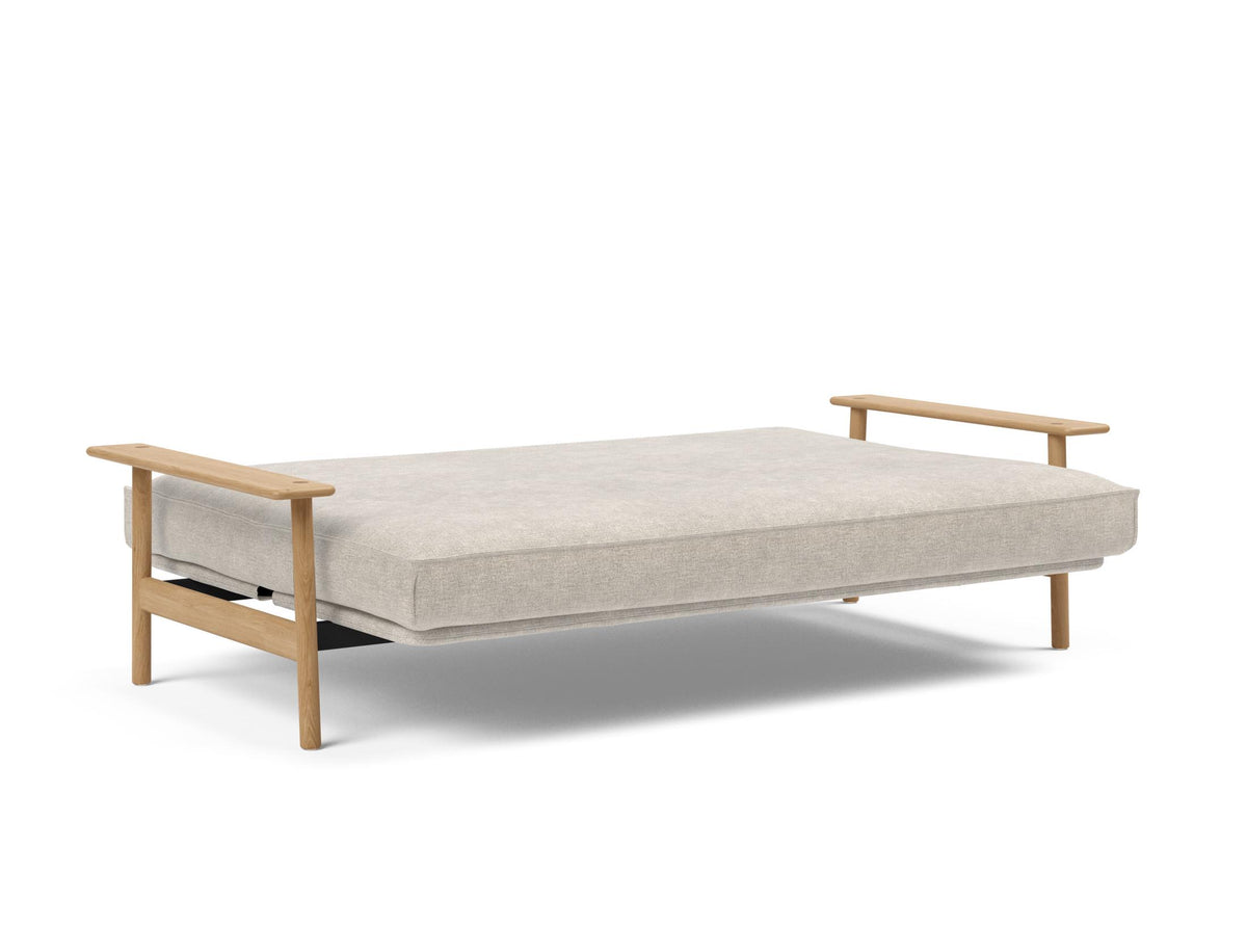 Balder Bettsofa 140 Sharp Plus Cover mit Gestellbezug Soft Spring in 280 Avella Sand präsentiert im Onlineshop von KAQTU Design AG. Bettsofa ist von Innovation Living