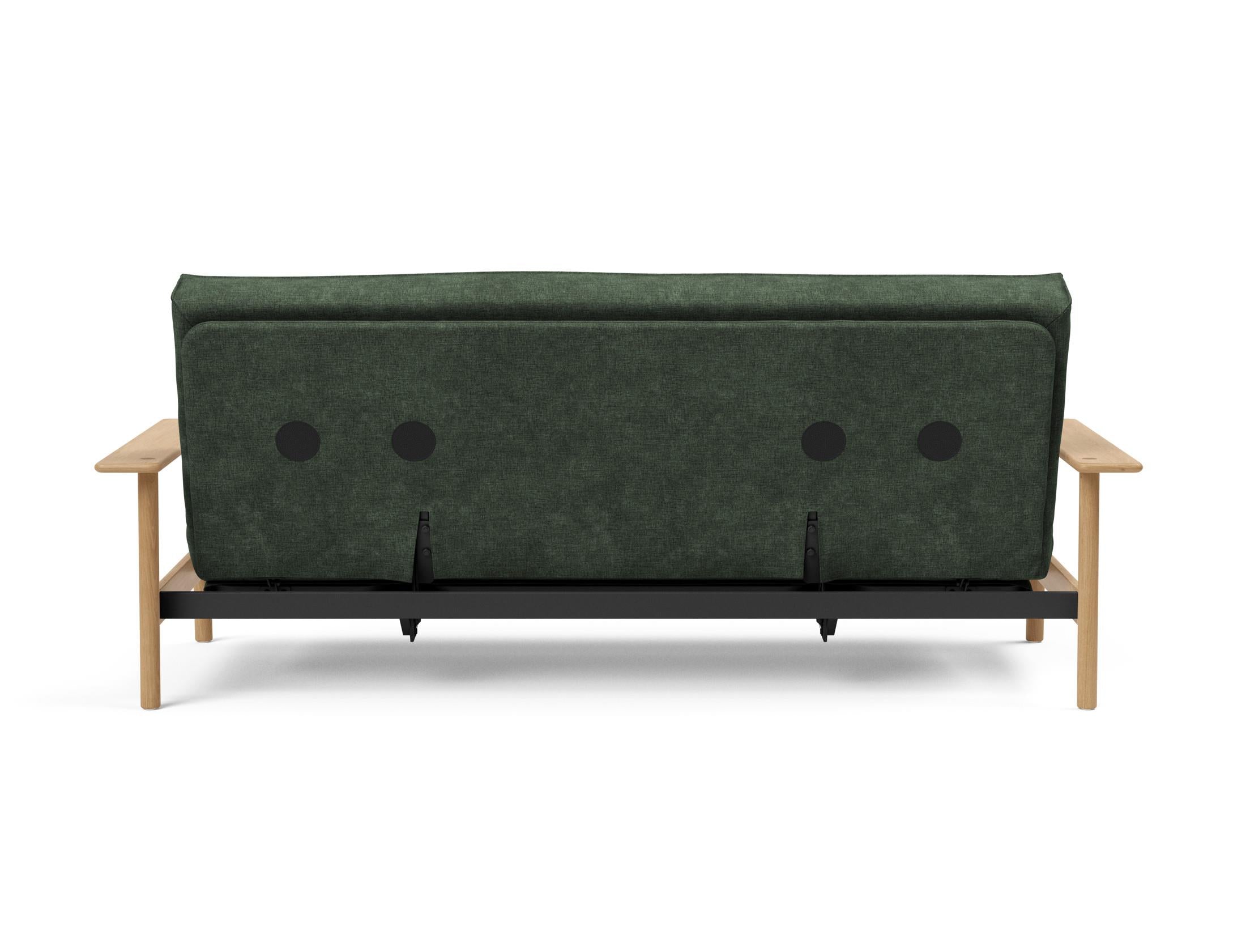 Erleben Sie das Balder Bettsofa 140 Sharp Plus Cover – das perfekte Schlafsofa für höchsten Komfort und elegantes dänisches Design in Ihrem Wohnraum.