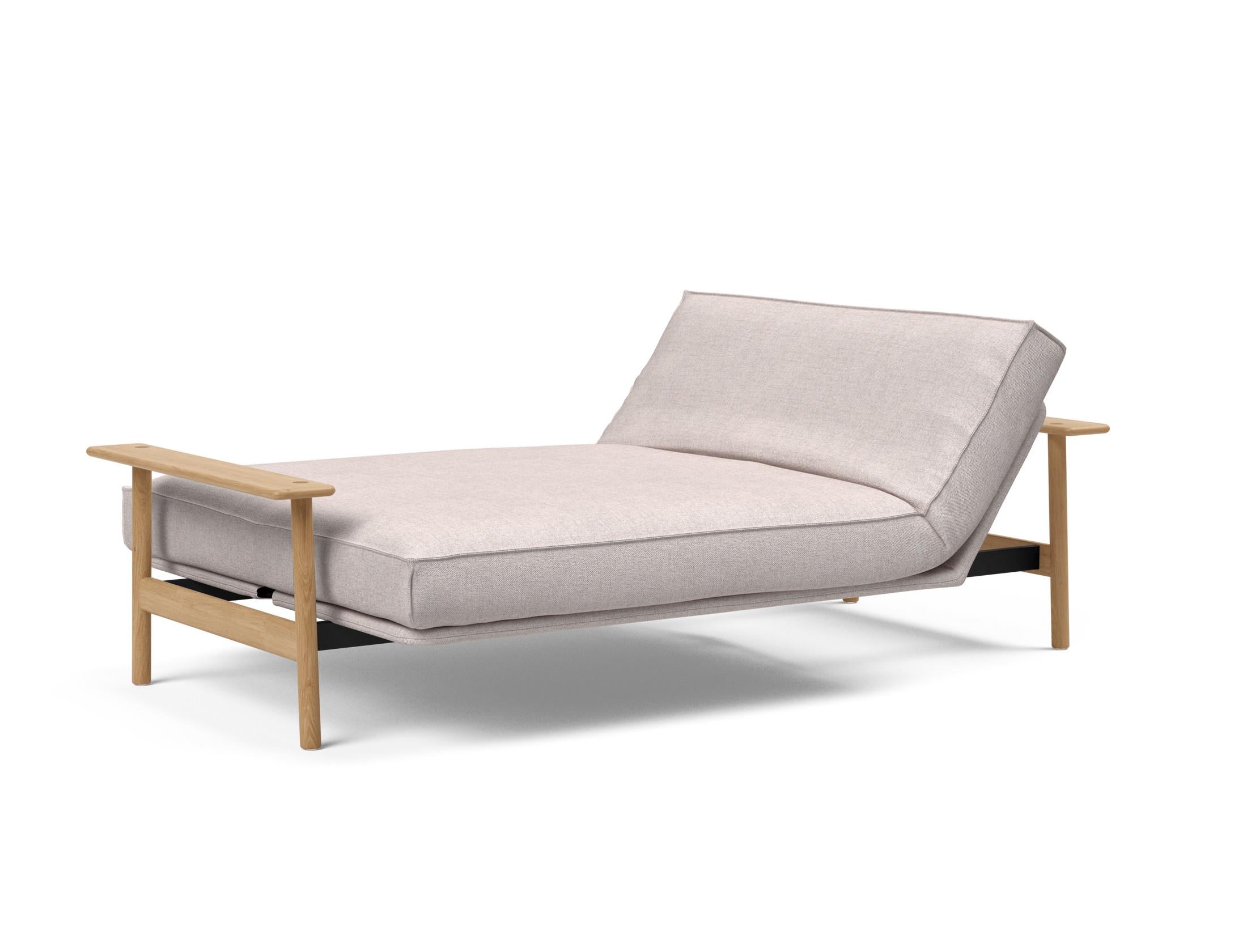 Entdecken Sie das Balder Bettsofa 140 Sharp Plus Cover Soft Spring von Innovation Living – stilvoll, bequem und ideal für jedes Zuhause.