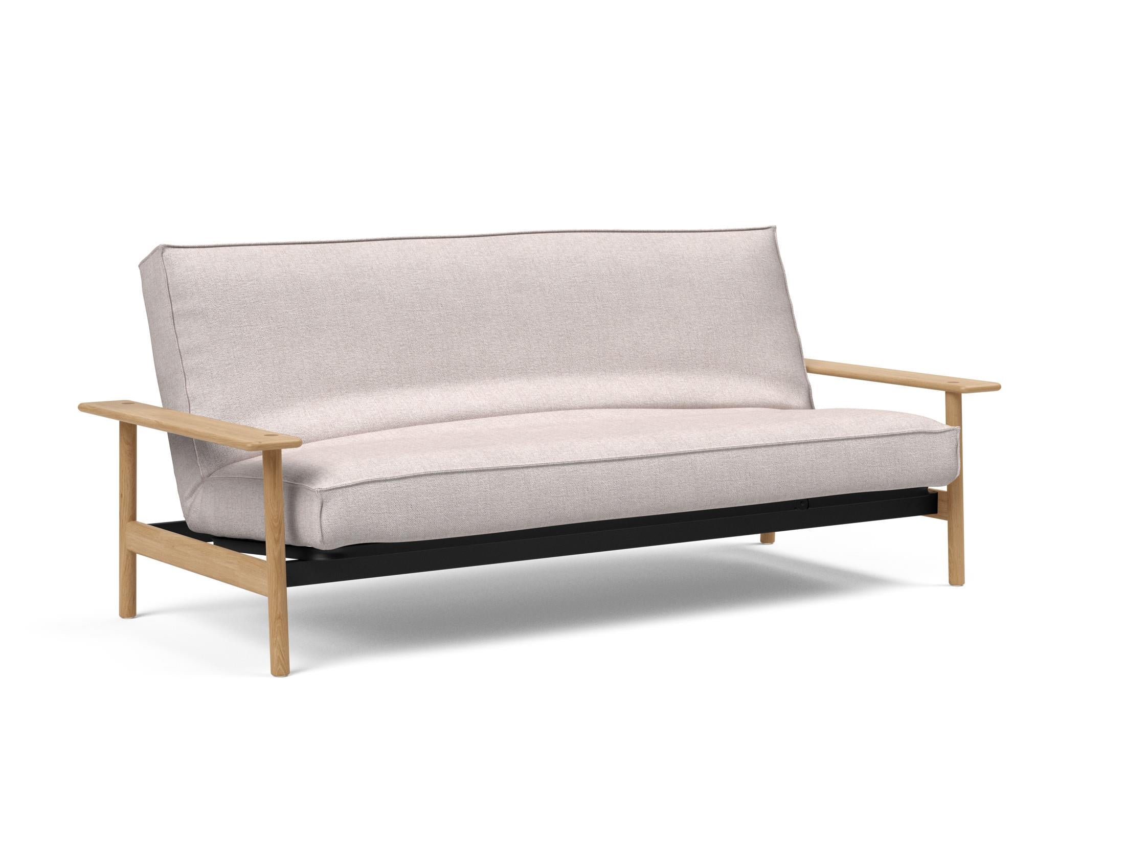 Erleben Sie das Balder Bettsofa 140 Sharp Plus Cover: Stilvolles Schlafsofa mit hochwertigem Soft Spring Bezug für höchsten Sitz- und Liegekomfort.