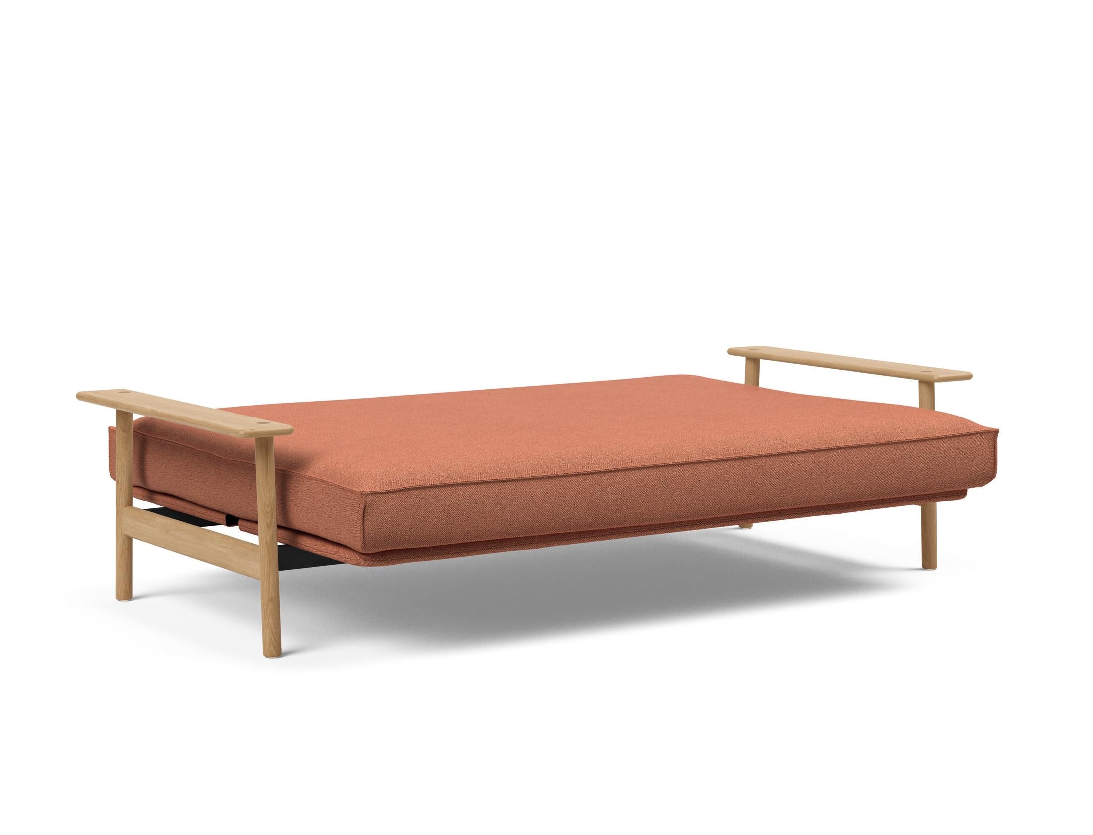 Erleben Sie das Balder Bettsofa 140 Sharp Plus Cover Soft Spring von Innovation Living – modernes Design, hervorragender Komfort und vielseitig einsetzbar.