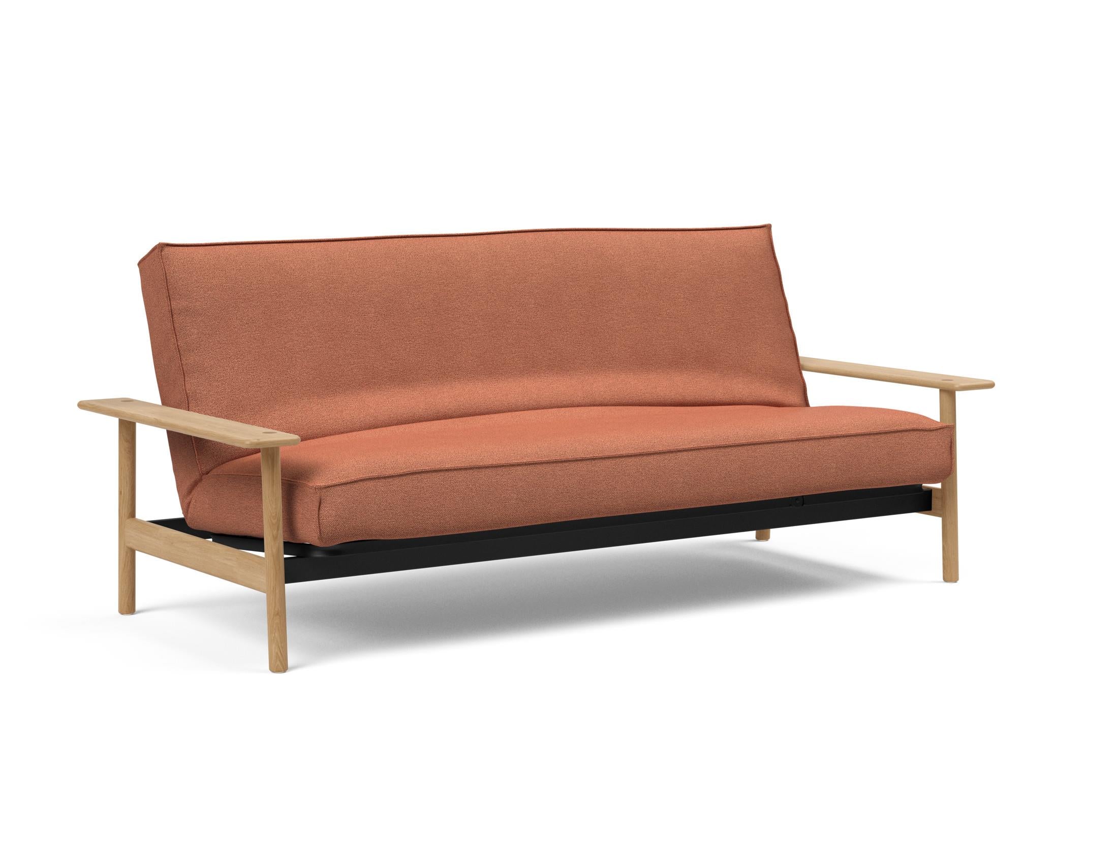 Erleben Sie das Balder Bettsofa 140 Sharp Plus Cover: Stilvolles Schlafsofa mit hochwertigem Soft Spring Bezug für höchsten Sitz- und Liegekomfort.