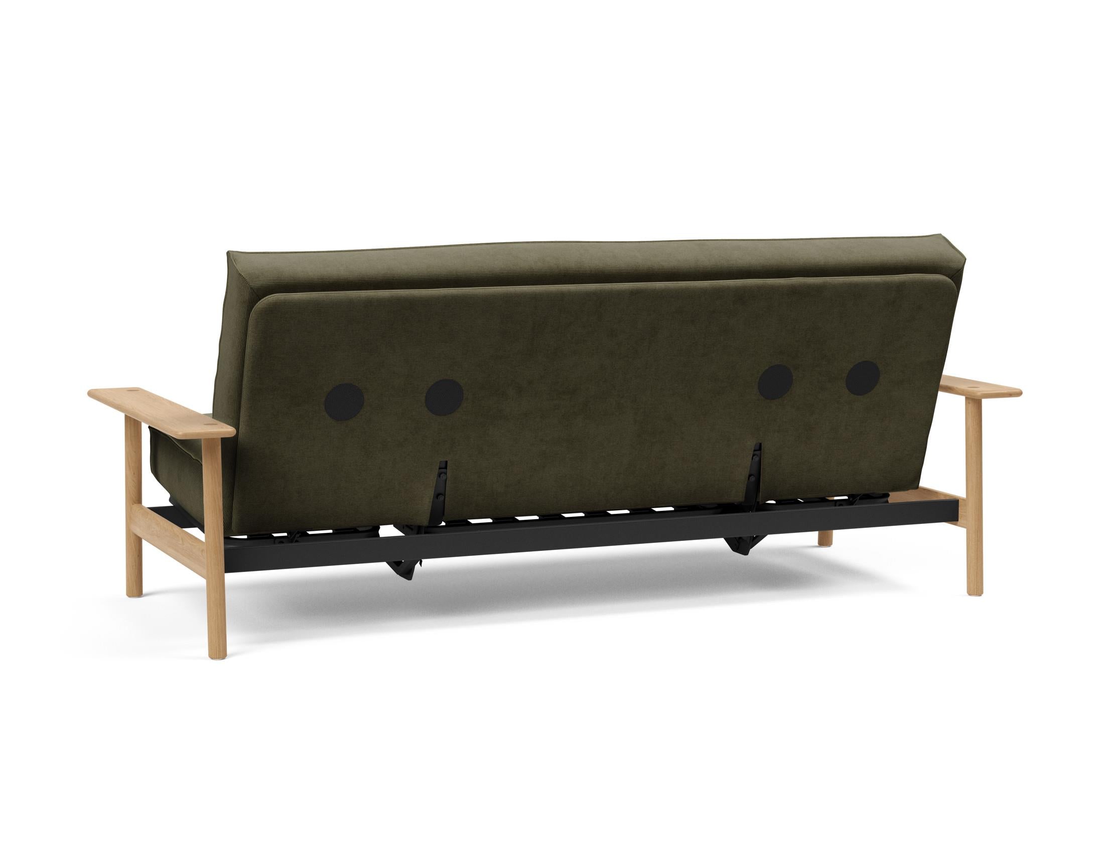 Entdecken Sie das Balder Bettsofa 140 Sharp Plus Cover Soft Spring von Innovation Living – stilvoll, bequem und ideal für jedes Zuhause.