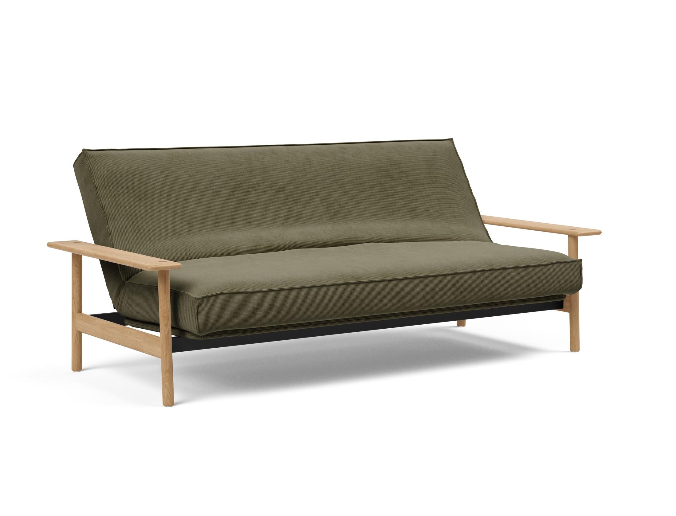 Erleben Sie das Balder Bettsofa 140 Sharp Plus Cover: Stilvolles Schlafsofa mit hochwertigem Soft Spring Bezug für höchsten Sitz- und Liegekomfort.