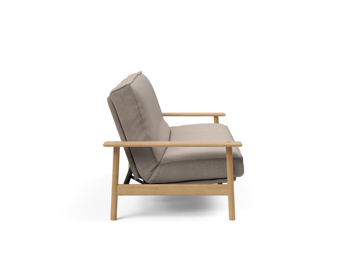 Balder Bettsofa 140 Sharp Plus Cover mit Gestellbezug Soft Spring in 318 Cordufine Beige präsentiert im Onlineshop von KAQTU Design AG. Bettsofa ist von Innovation Living