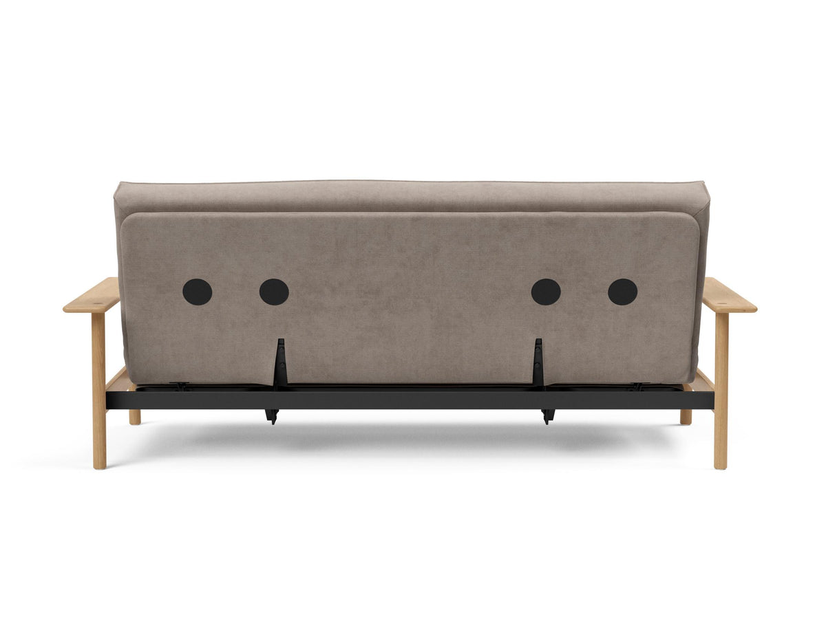Balder Bettsofa 140 Sharp Plus Cover mit Gestellbezug Soft Spring in 318 Cordufine Beige präsentiert im Onlineshop von KAQTU Design AG. Bettsofa ist von Innovation Living