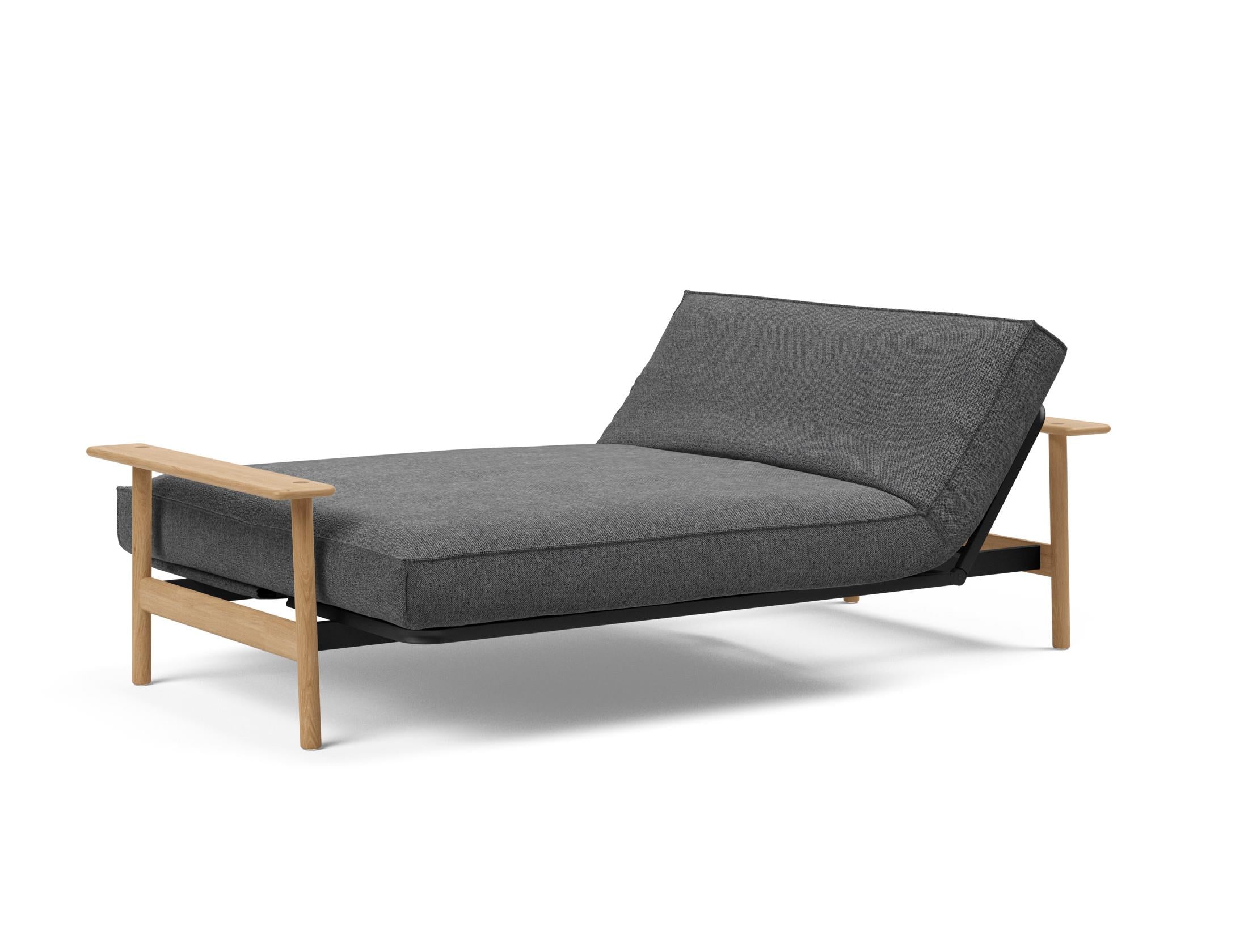 Entdecken Sie das Balder Bettsofa 140 Sharp Plus Cover Soft Spring von Innovation Living – stilvoll, bequem und ideal für jedes Zuhause.