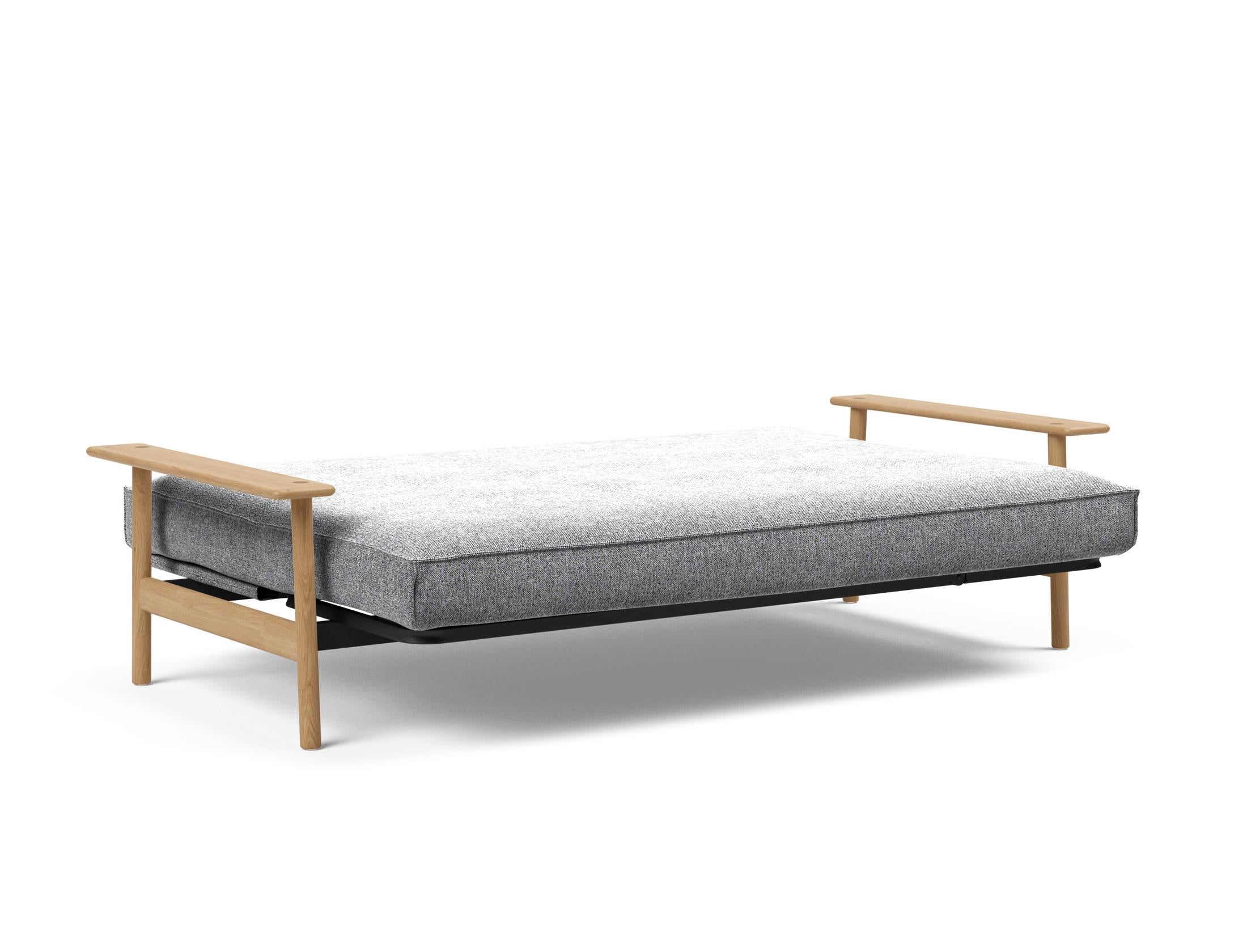 Erleben Sie das Balder Bettsofa 140 Sharp Plus Cover Soft Spring von Innovation Living – modernes Design, hervorragender Komfort und vielseitig einsetzbar.