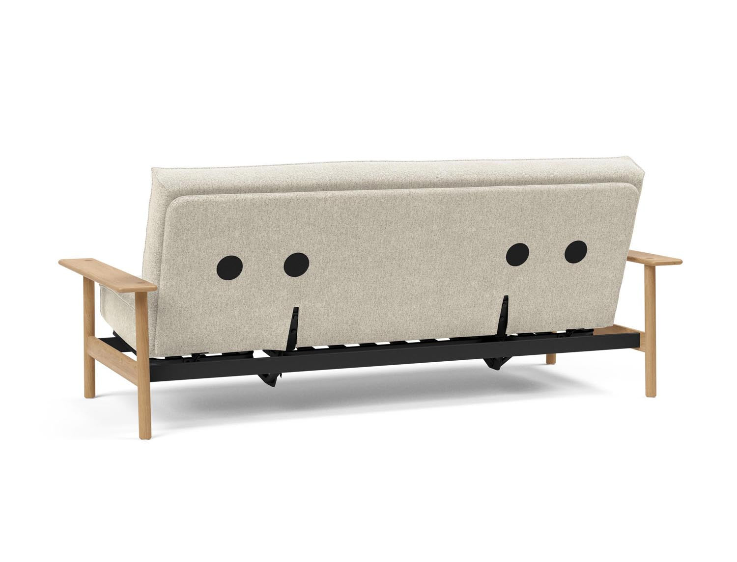 Entdecken Sie das Balder Bettsofa 140 Sharp Plus Cover Soft Spring von Innovation Living – stilvoll, bequem und ideal für jedes Zuhause.