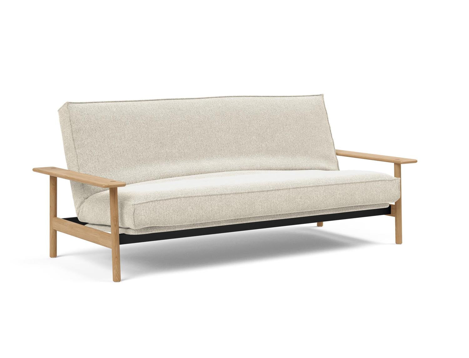 Erleben Sie das Balder Bettsofa 140 Sharp Plus Cover: Stilvolles Schlafsofa mit hochwertigem Soft Spring Bezug für höchsten Sitz- und Liegekomfort.