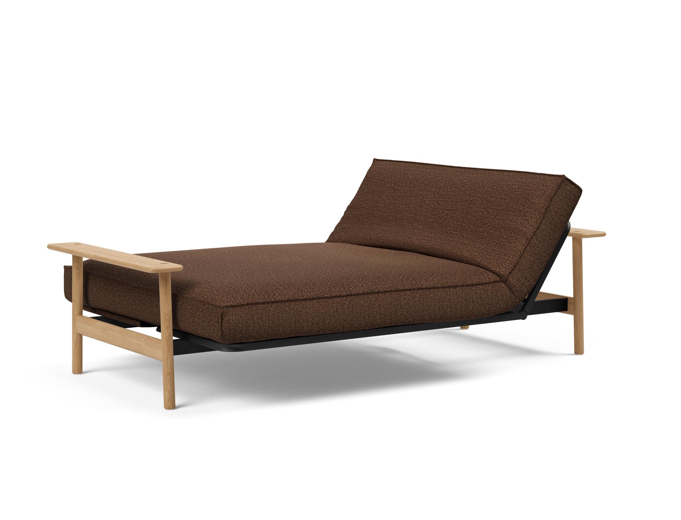 Entdecken Sie das Balder Bettsofa 140 Sharp Plus Cover Soft Spring von Innovation Living – stilvoll, bequem und ideal für jedes Zuhause.