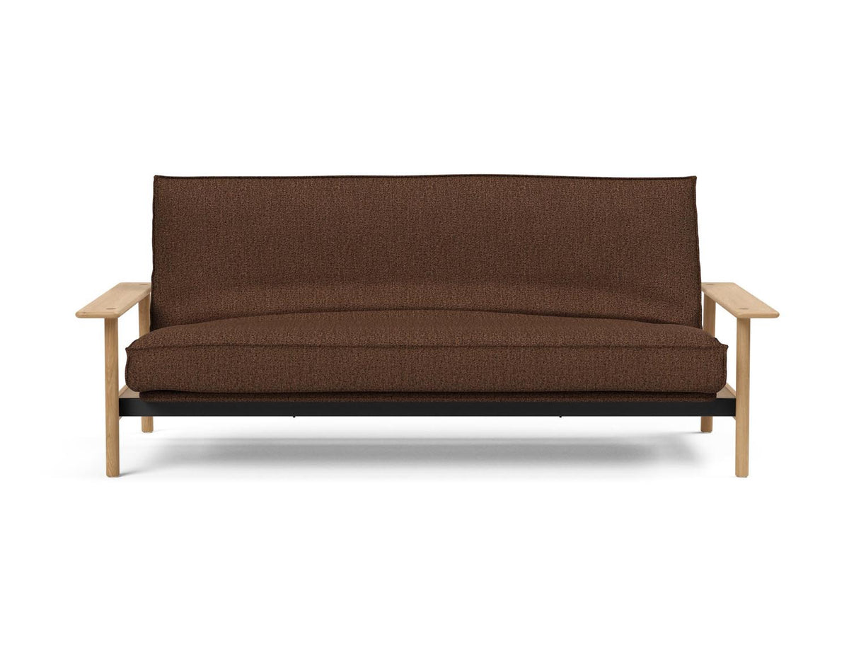 Balder Bettsofa 140 Sharp Plus Cover mit Gestellbezug Soft Spring in 359 Taura Cappuccino präsentiert im Onlineshop von KAQTU Design AG. Bettsofa ist von Innovation Living