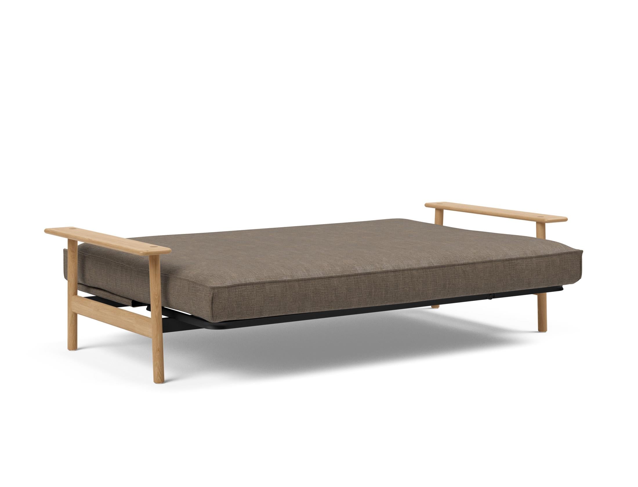 Erleben Sie das Balder Bettsofa 140 Sharp Plus Cover Soft Spring von Innovation Living – modernes Design, hervorragender Komfort und vielseitig einsetzbar.