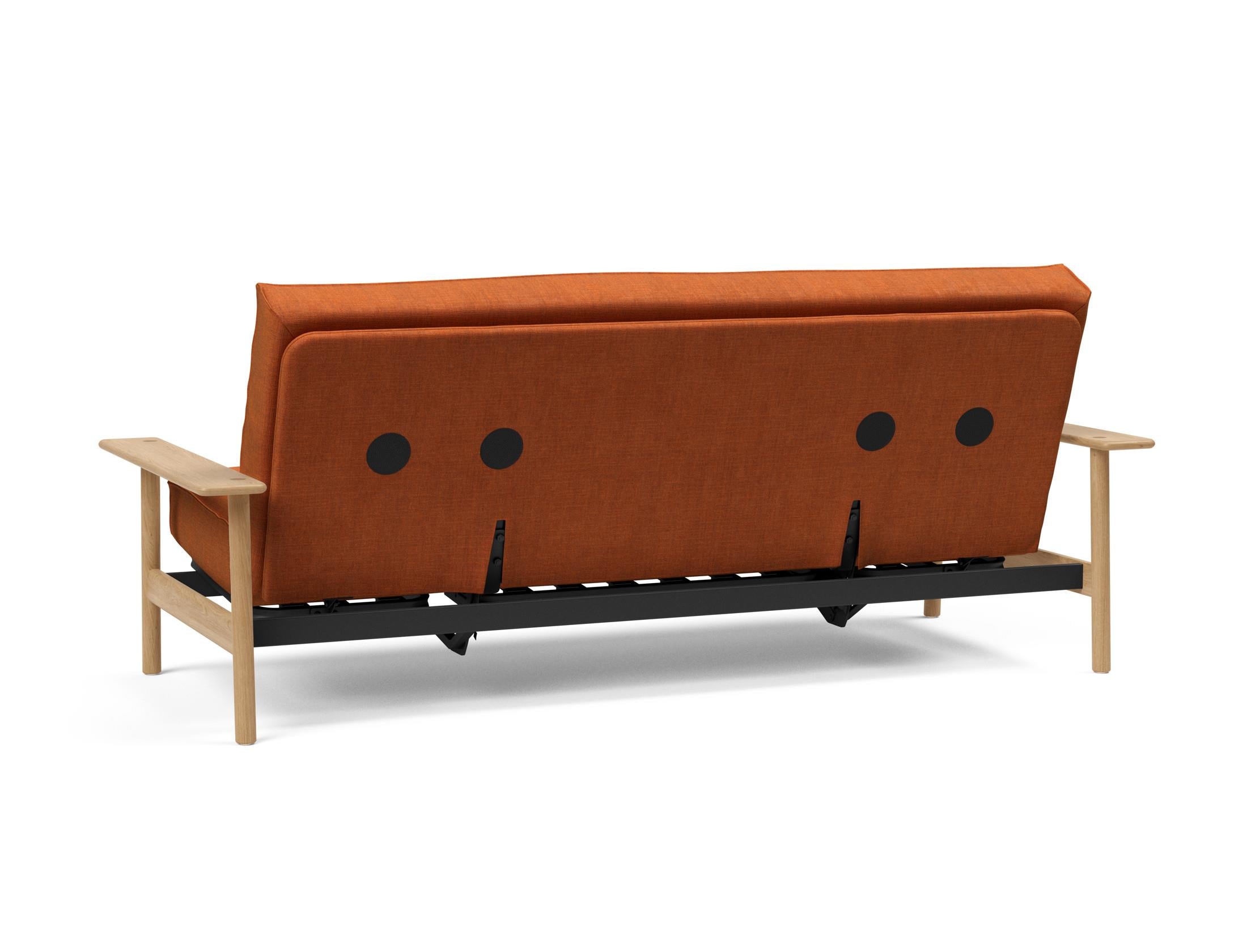 Entdecken Sie das Balder Bettsofa 140 Sharp Plus Cover Soft Spring von Innovation Living – stilvoll, bequem und ideal für jedes Zuhause.
