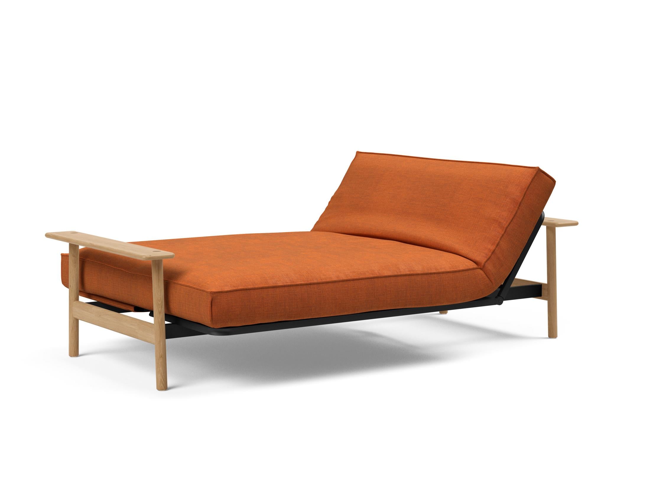 Entdecken Sie das Balder Bettsofa 140 Sharp Plus Cover Soft Spring von Innovation Living – stilvoll, bequem und ideal für jedes Zuhause.