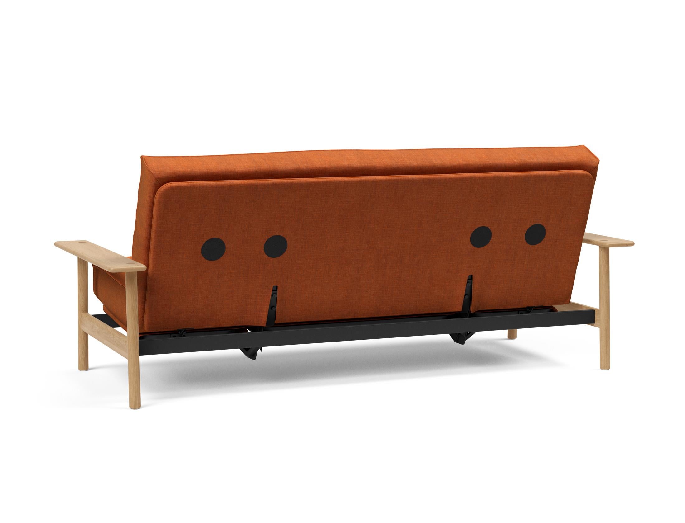 Erleben Sie das Balder Bettsofa 140 Sharp Plus Cover: Stilvolles Schlafsofa mit hochwertigem Soft Spring Bezug für höchsten Sitz- und Liegekomfort.