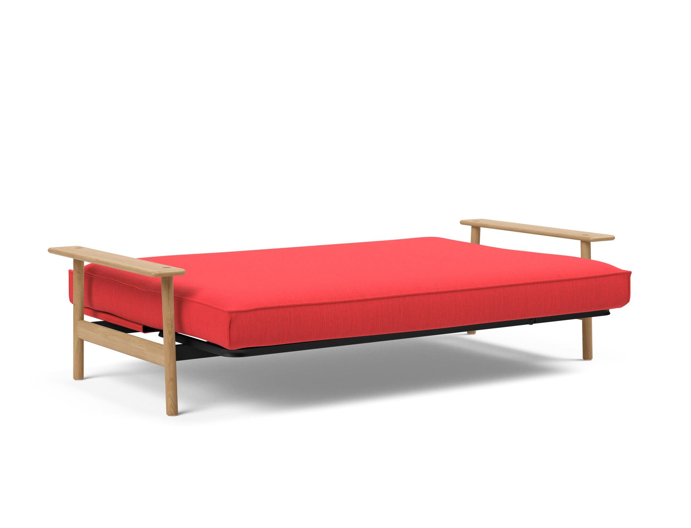 Erleben Sie das Balder Bettsofa 140 Sharp Plus Cover Soft Spring von Innovation Living – modernes Design, hervorragender Komfort und vielseitig einsetzbar.