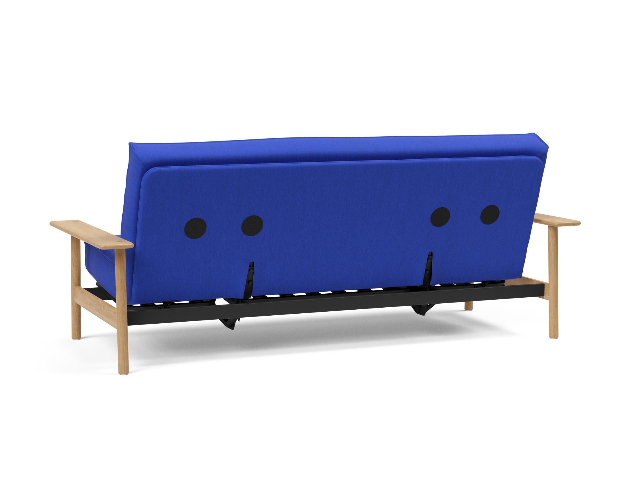 Entdecken Sie das Balder Bettsofa 140 Sharp Plus Cover Soft Spring von Innovation Living – stilvoll, bequem und ideal für jedes Zuhause.