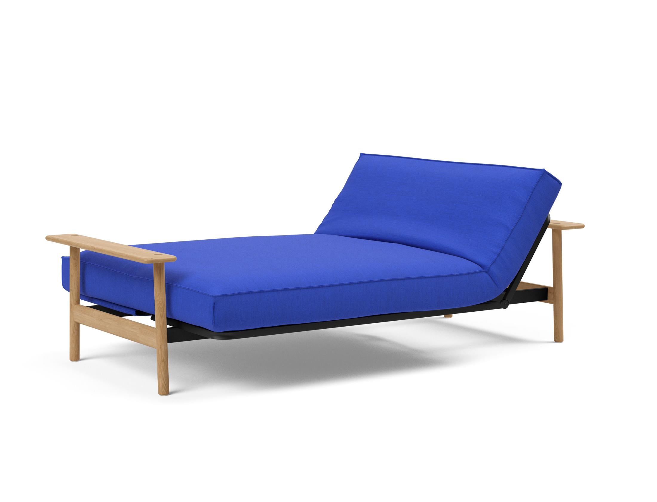 Entdecken Sie das Balder Bettsofa 140 Sharp Plus Cover Soft Spring von Innovation Living – stilvoll, bequem und ideal für jedes Zuhause.
