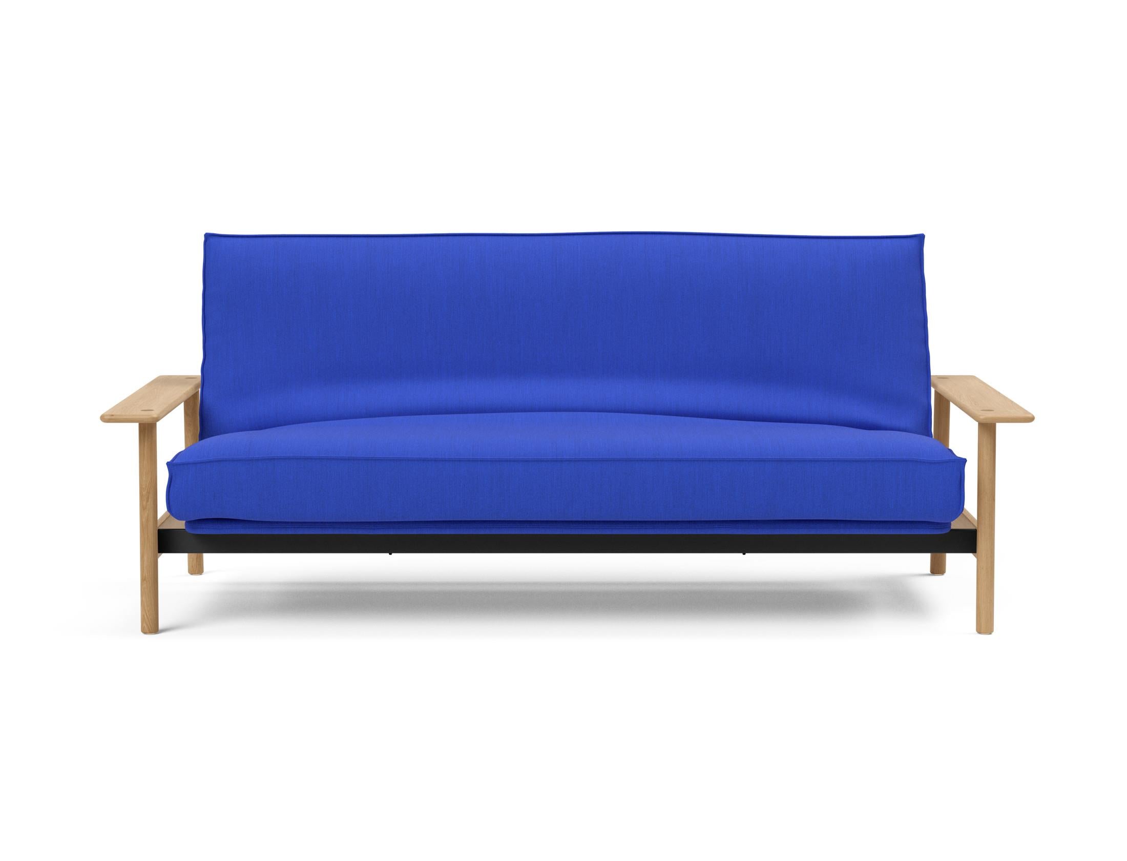 Erleben Sie das Balder Bettsofa 140 Sharp Plus Cover: Stilvolles Schlafsofa mit hochwertigem Soft Spring Bezug für höchsten Sitz- und Liegekomfort.
