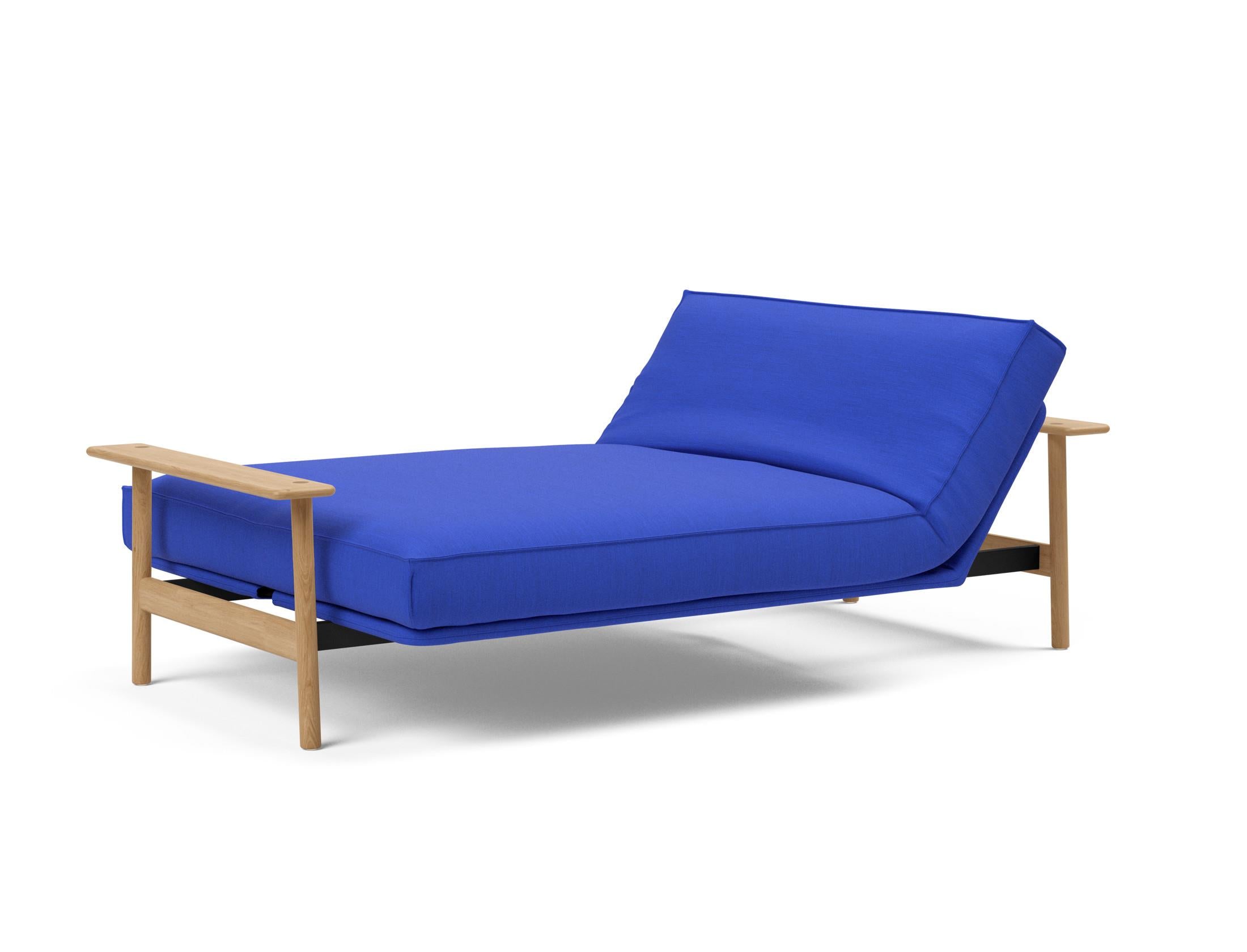 Erleben Sie das Balder Bettsofa 140 Sharp Plus Cover: Stilvolles Schlafsofa mit hochwertigem Soft Spring Bezug für höchsten Sitz- und Liegekomfort.