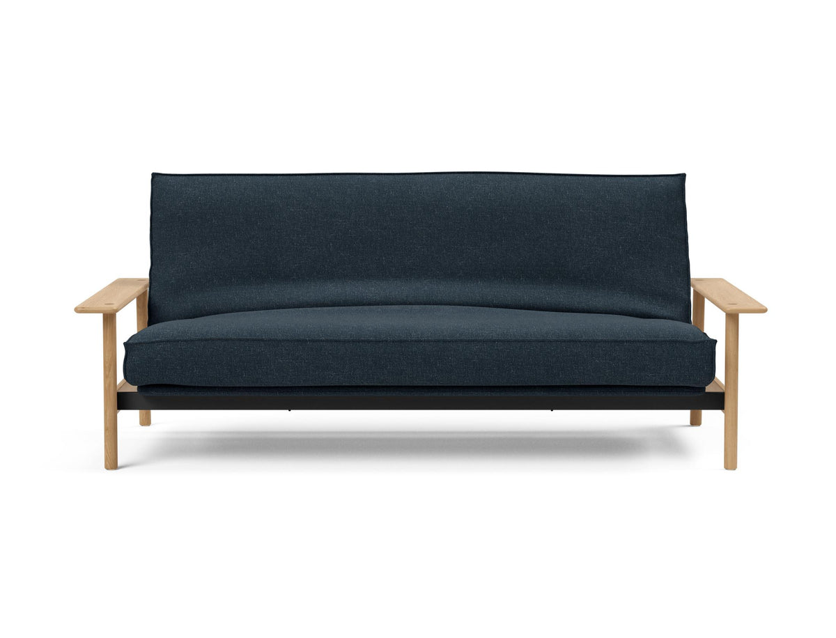 Balder Bettsofa 140 Sharp Plus Cover mit Gestellbezug Soft Spring in 515 Nist Blue präsentiert im Onlineshop von KAQTU Design AG. Bettsofa ist von Innovation Living