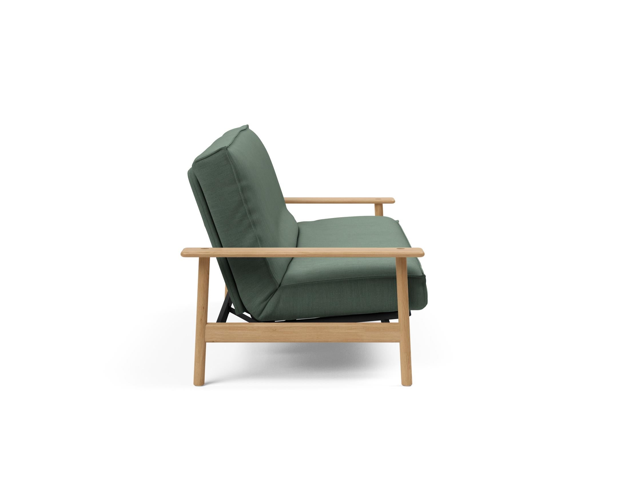 Erleben Sie das Balder Bettsofa 140 Sharp Plus Cover Soft Spring von Innovation Living – modernes Design, hervorragender Komfort und vielseitig einsetzbar.