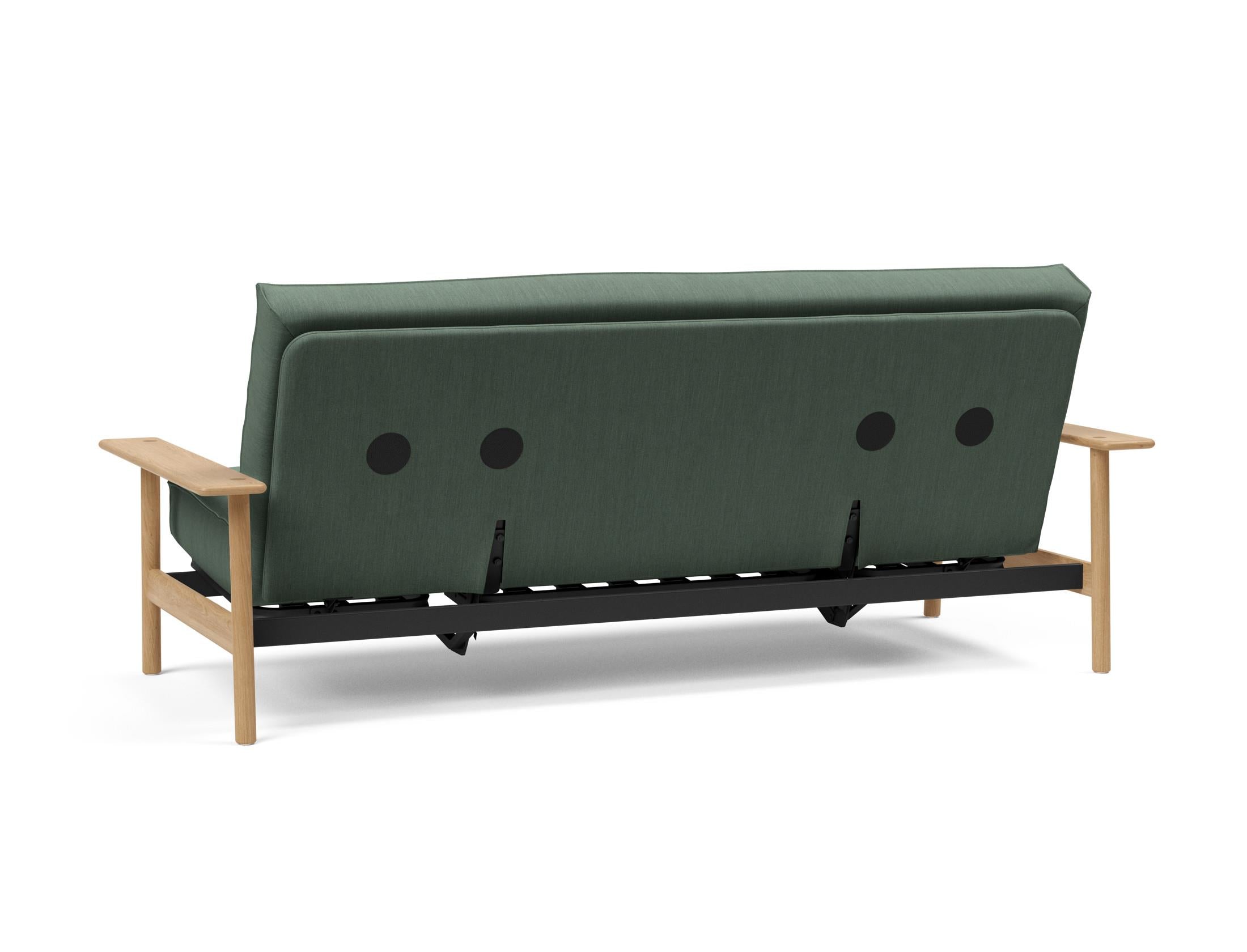 Erleben Sie das Balder Bettsofa 140 Sharp Plus Cover Soft Spring von Innovation Living – modernes Design, hervorragender Komfort und vielseitig einsetzbar.