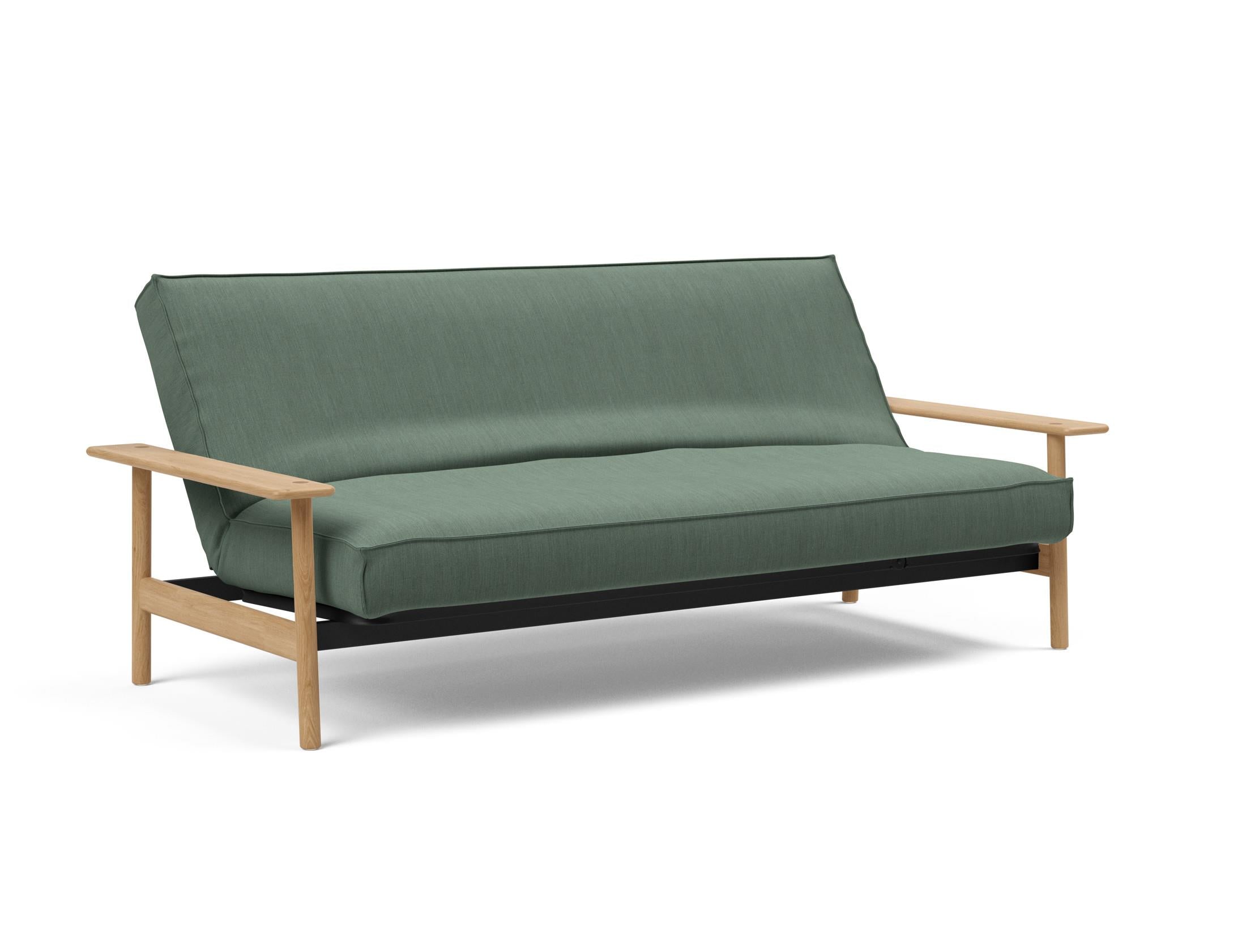 Entdecken Sie das Balder Bettsofa 140 Sharp Plus Cover Soft Spring von Innovation Living – stilvoll, bequem und ideal für jedes Zuhause.