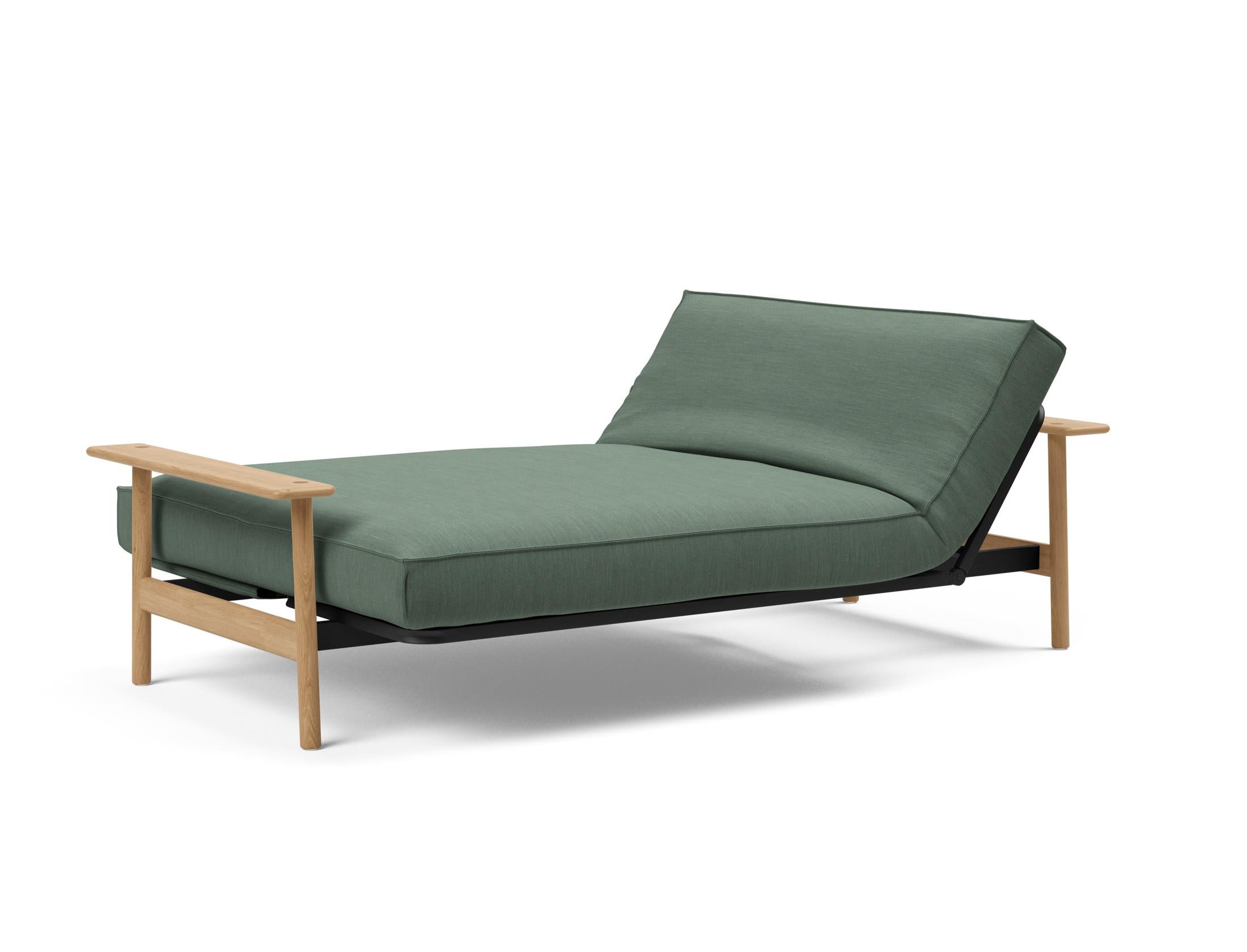 Erleben Sie das Balder Bettsofa 140 Sharp Plus Cover Soft Spring von Innovation Living – modernes Design, hervorragender Komfort und vielseitig einsetzbar.