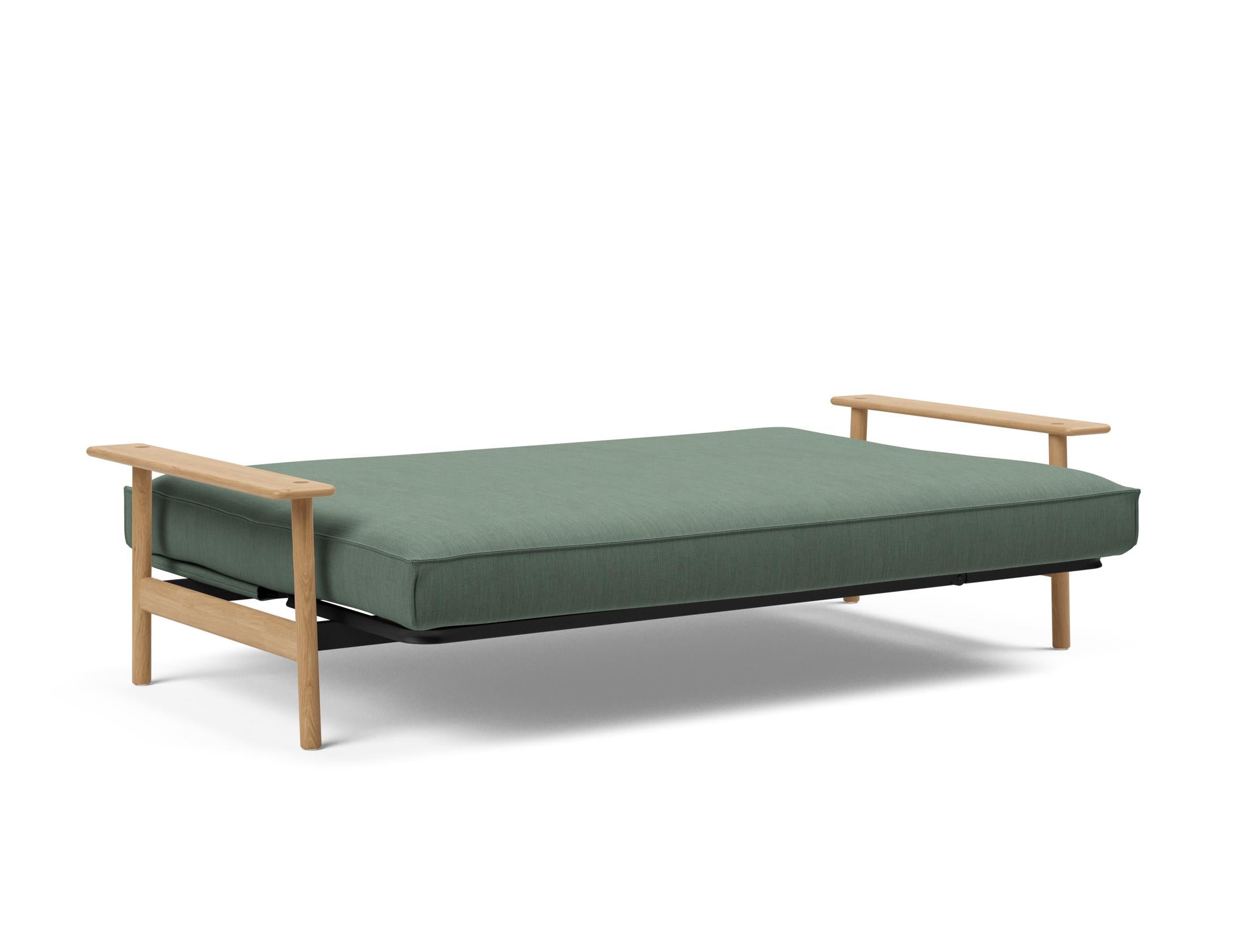 Entdecken Sie das Balder Bettsofa 140 Sharp Plus Cover Soft Spring von Innovation Living – stilvoll, bequem und ideal für jedes Zuhause.