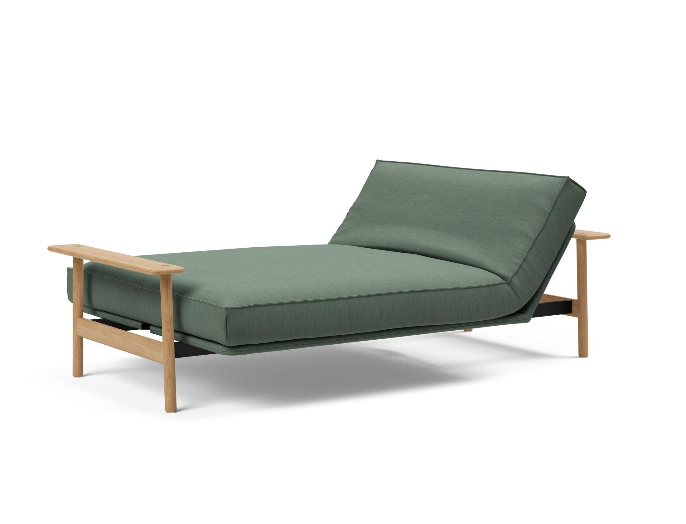 Erleben Sie das Balder Bettsofa 140 Sharp Plus Cover: Stilvolles Schlafsofa mit hochwertigem Soft Spring Bezug für höchsten Sitz- und Liegekomfort.