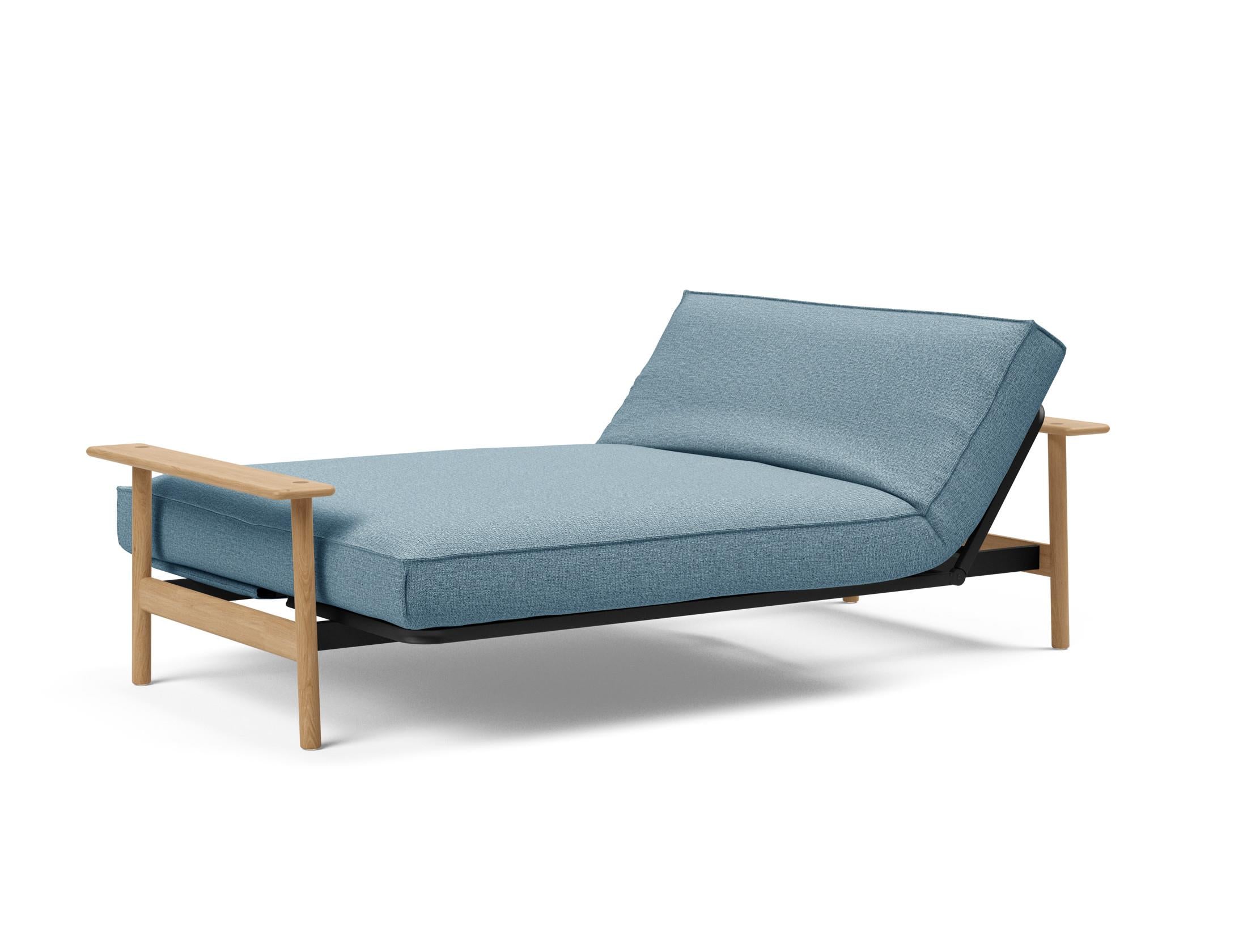 Erleben Sie das Balder Bettsofa 140 Sharp Plus Cover Soft Spring von Innovation Living – modernes Design, hervorragender Komfort und vielseitig einsetzbar.