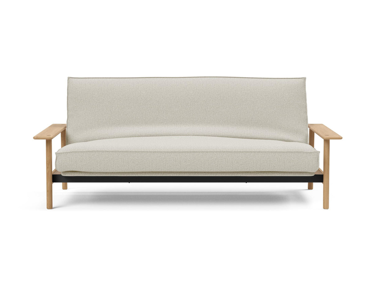 Balder Bettsofa 140 Sharp Plus Cover mit Gestellbezug Soft Spring in 527 Mixed Dance Natural präsentiert im Onlineshop von KAQTU Design AG. Bettsofa ist von Innovation Living