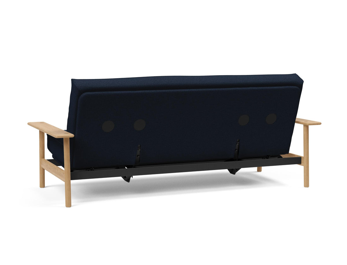 Balder Bettsofa 140 Sharp Plus Cover mit Gestellbezug Soft Spring in 528 Mixed Dance Blue präsentiert im Onlineshop von KAQTU Design AG. Bettsofa ist von Innovation Living