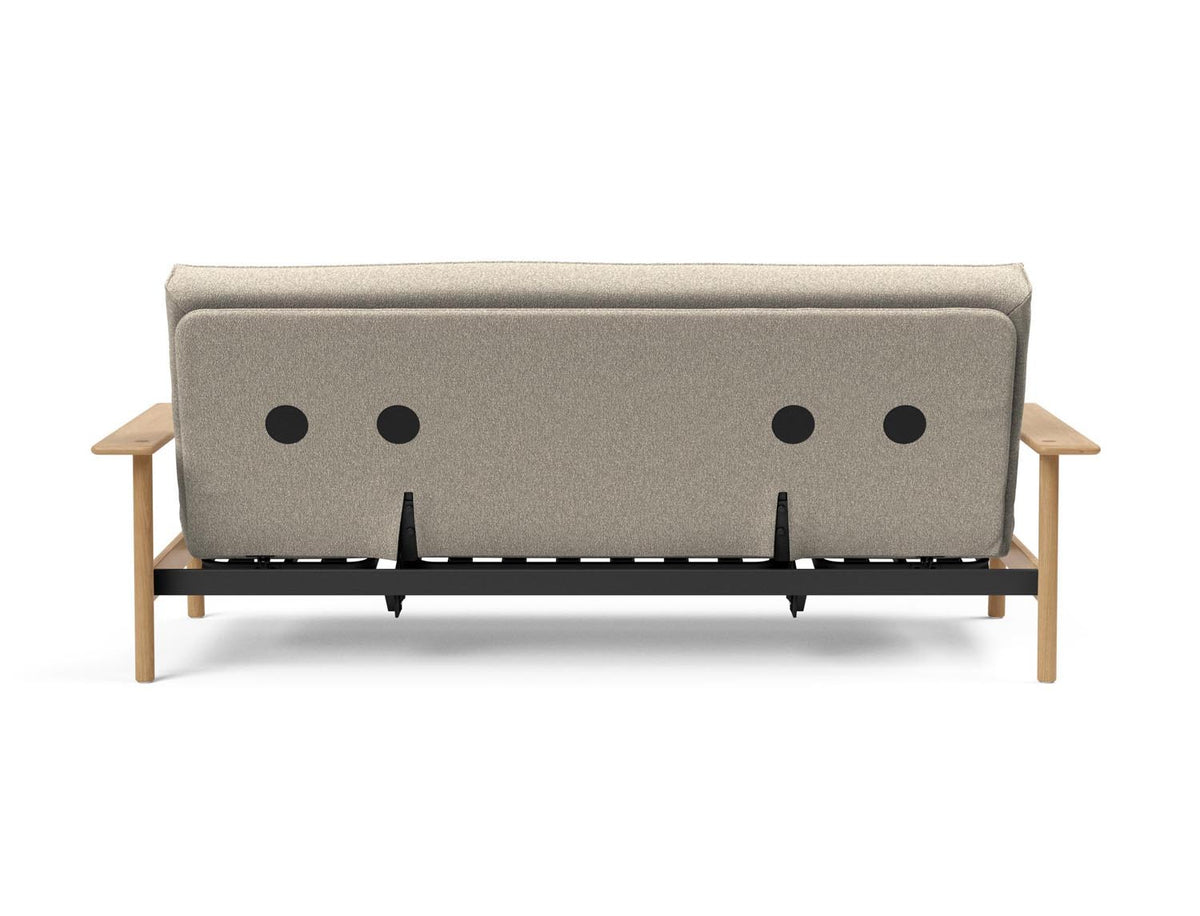 Balder Bettsofa 140 Sharp Plus Cover mit Gestellbezug Soft Spring in 539 Bouclé Beige präsentiert im Onlineshop von KAQTU Design AG. Bettsofa ist von Innovation Living