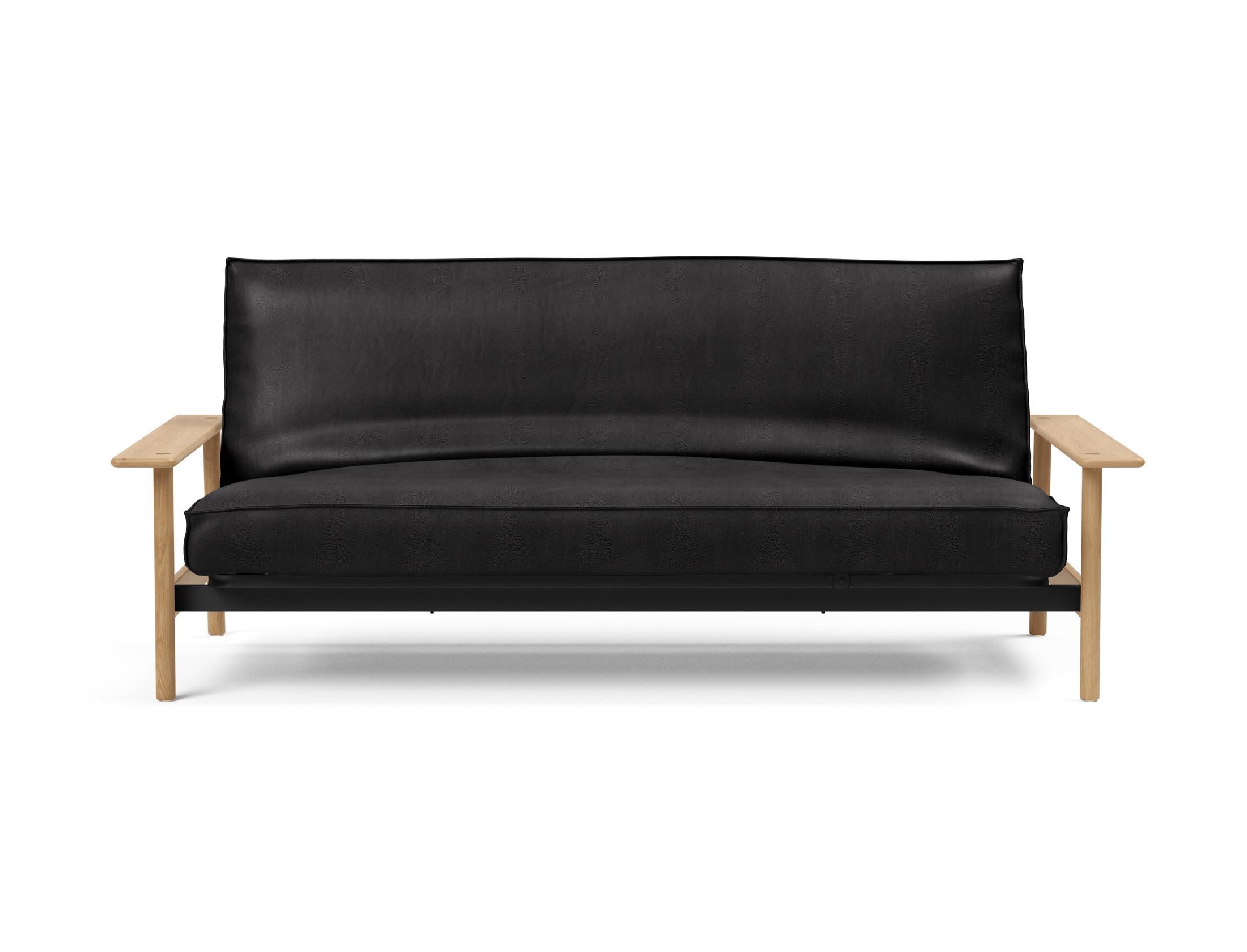 Erleben Sie das Balder Bettsofa 140 Sharp Plus Cover Soft Spring von Innovation Living – modernes Design, hervorragender Komfort und vielseitig einsetzbar.
