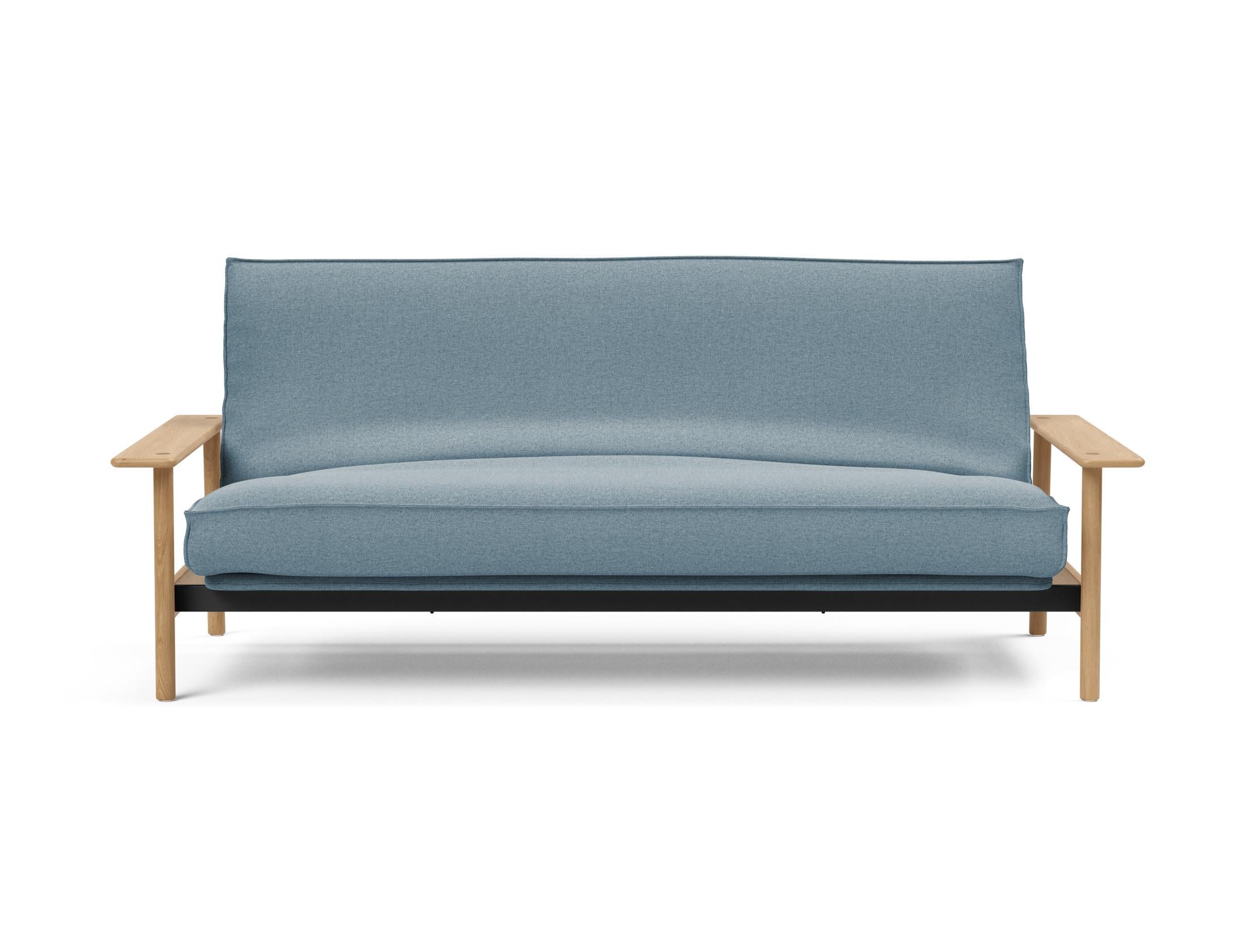 Erleben Sie das Balder Bettsofa 140 Sharp Plus Cover: Stilvolles Schlafsofa mit hochwertigem Soft Spring Bezug für höchsten Sitz- und Liegekomfort.