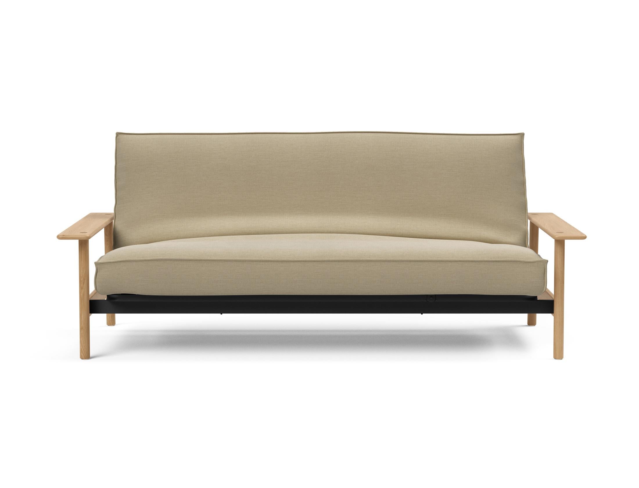 Entdecken Sie das Balder Bettsofa 140 Sharp Plus Cover Soft Spring von Innovation Living – stilvoll, bequem und ideal für jedes Zuhause.