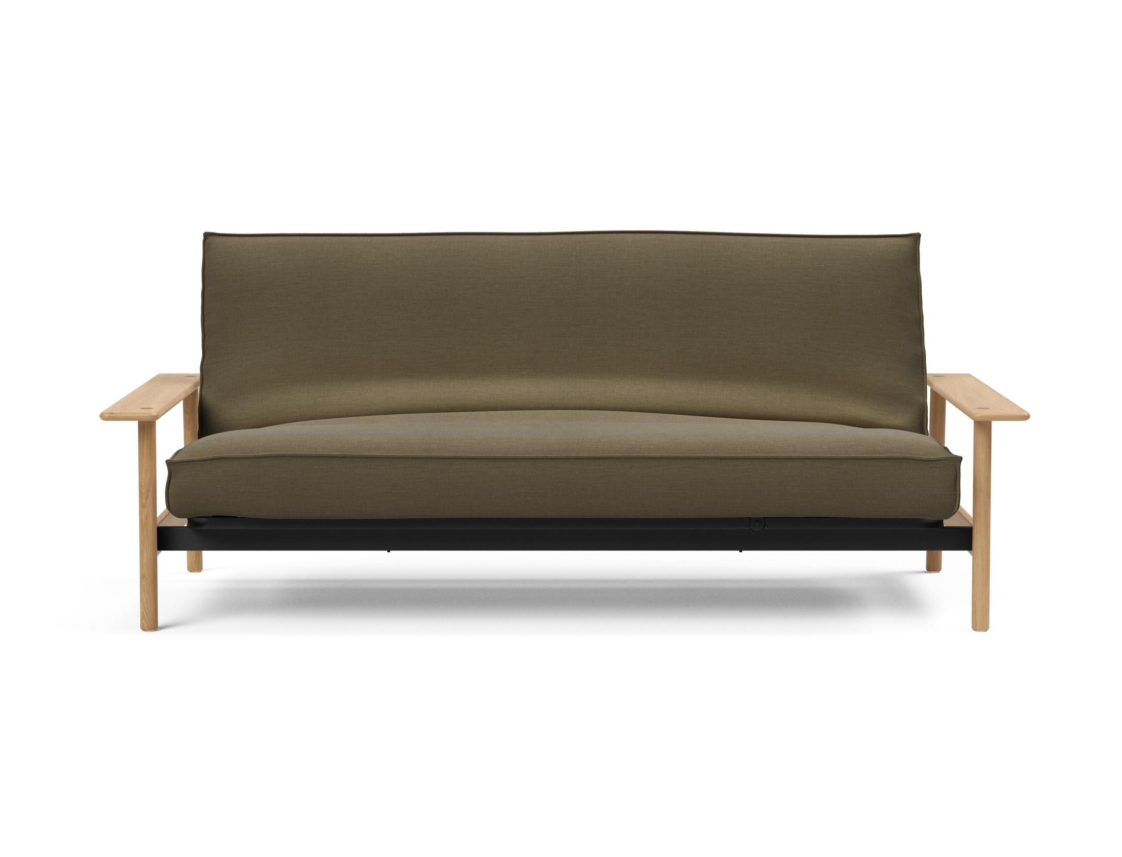 Erleben Sie das Balder Bettsofa 140 Sharp Plus Cover Soft Spring von Innovation Living – modernes Design, hervorragender Komfort und vielseitig einsetzbar.