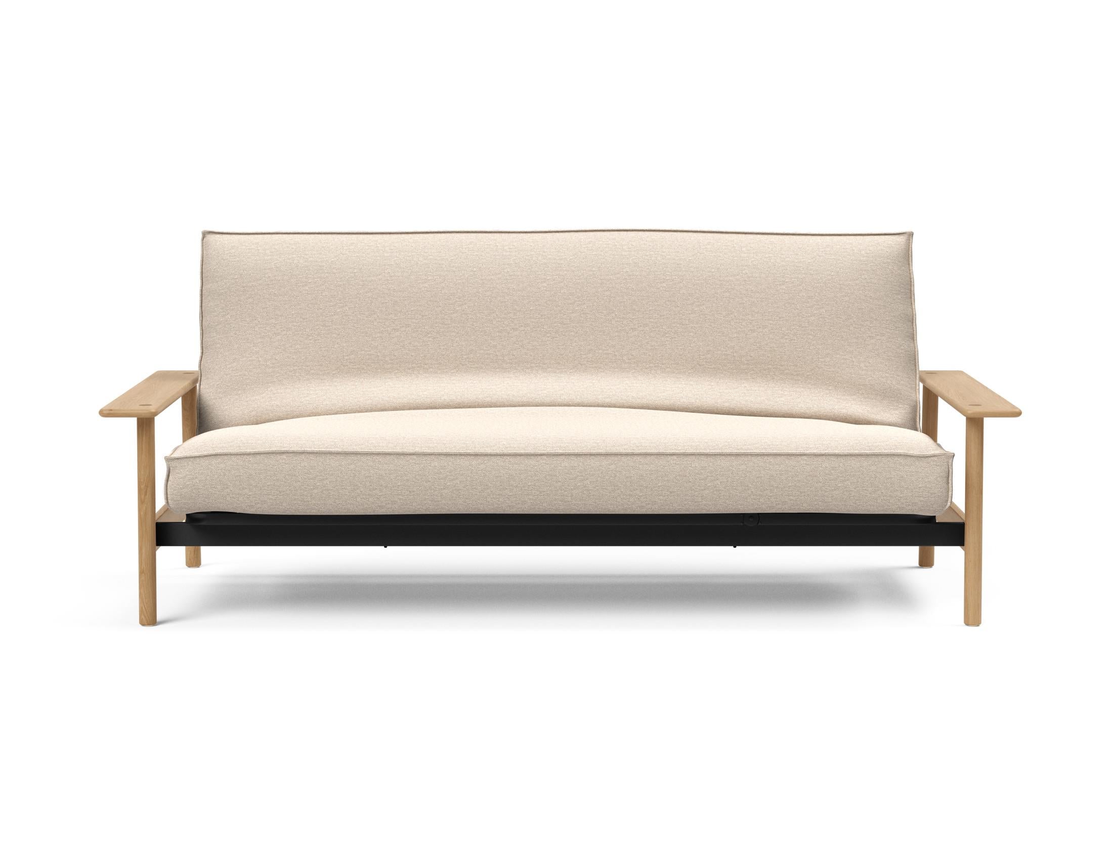 Erleben Sie das Balder Bettsofa 140 Sharp Plus Cover Soft Spring von Innovation Living – modernes Design, hervorragender Komfort und vielseitig einsetzbar.