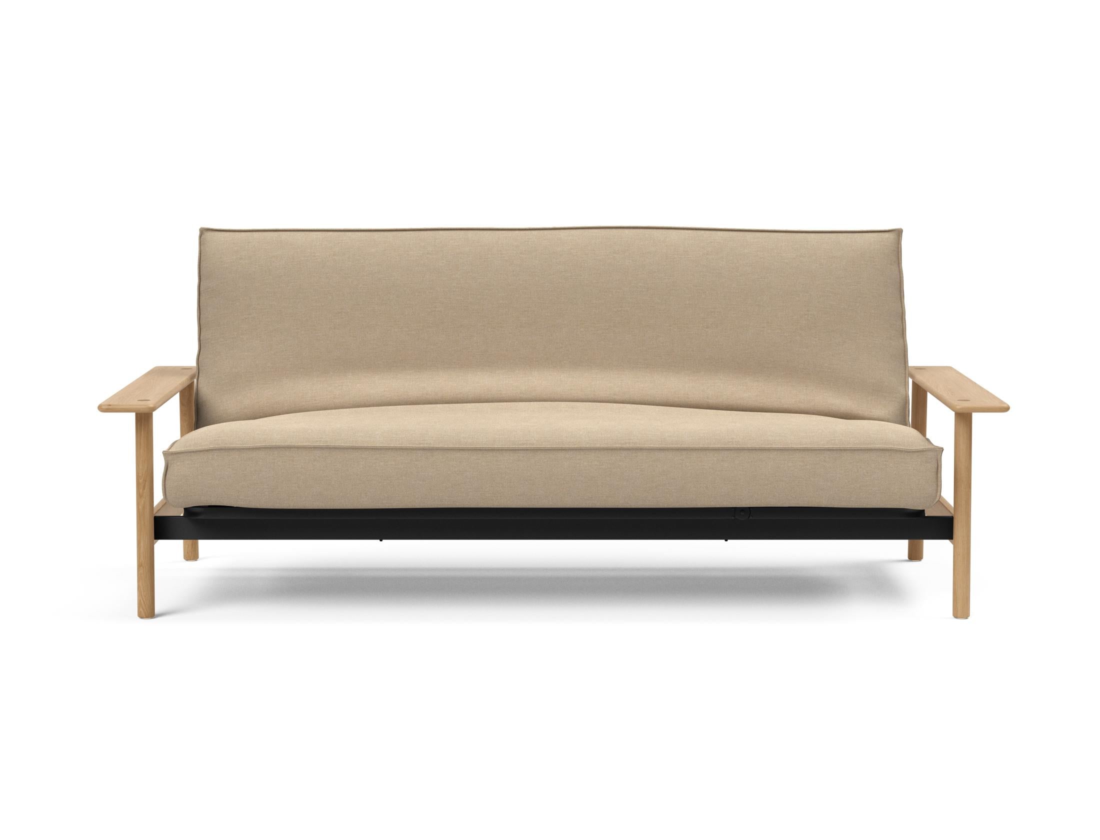 Erleben Sie das Balder Bettsofa 140 Sharp Plus Cover Soft Spring von Innovation Living – modernes Design, hervorragender Komfort und vielseitig einsetzbar.
